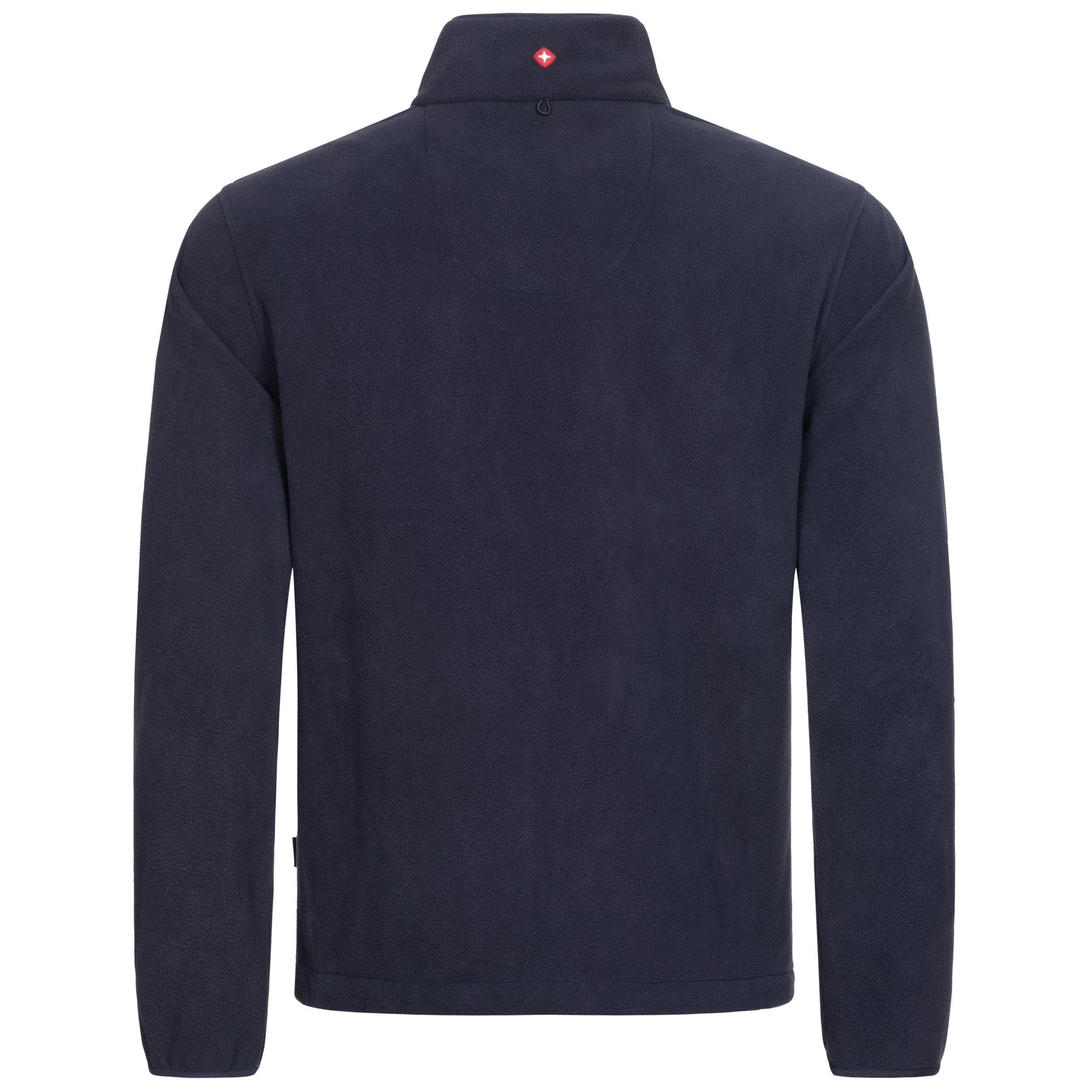 Höhenhorn Fleecejacke Badus Herren Fleece Jacke für Männer Outdoor Freizeit weicher Microfleece, Quick-Grip Paracord Zipper