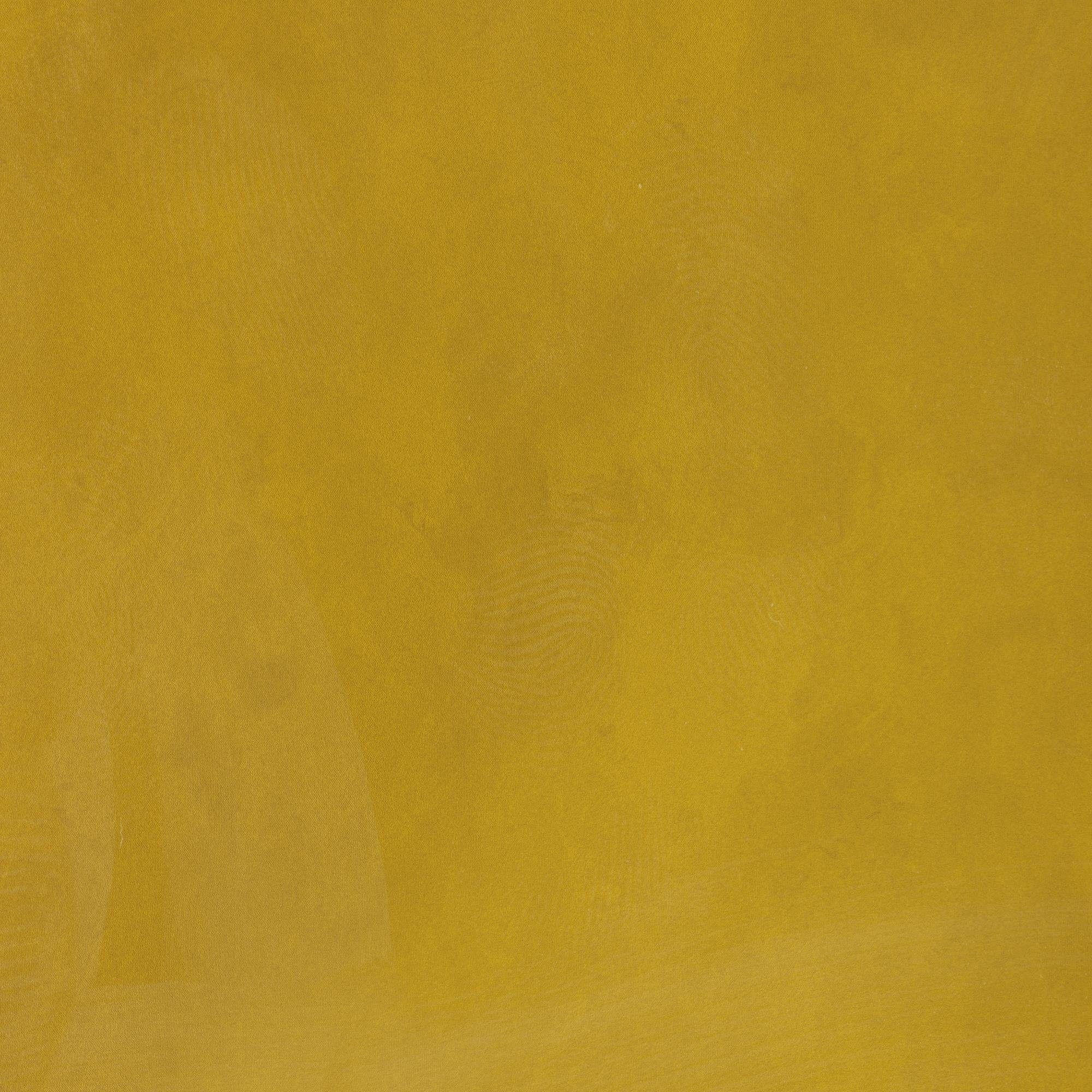 Teresa in (1-St), Bezug Samtoptik, loft24 44,5 gelb Sitzhöhe Diamant-Steppung, cm Sessel