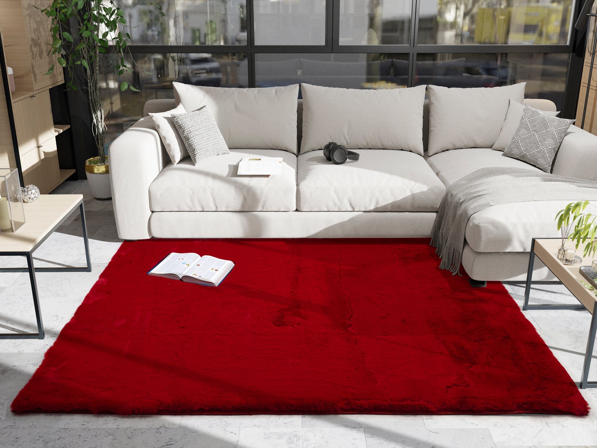 OCI DIE TEPPICHMARKE Hochflor-Teppich »ROCKY SOFT«, rechteckig, 35 mm Höhe, günstig online kaufen