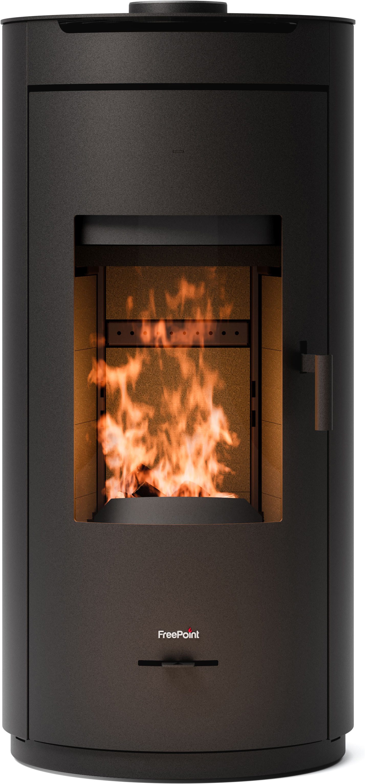 Freepoint Kaminofen EOS 8 Wood Air, 8 kW, Zeitbrand