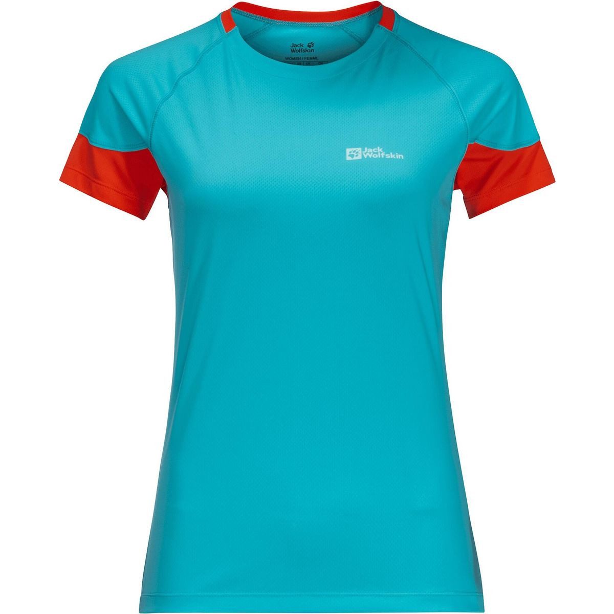 Jack Wolfskin Kurzarmshirt Narrows T W Leichtes, atmungsaktives und geruchshemmendes T-Shirt mit aktivem