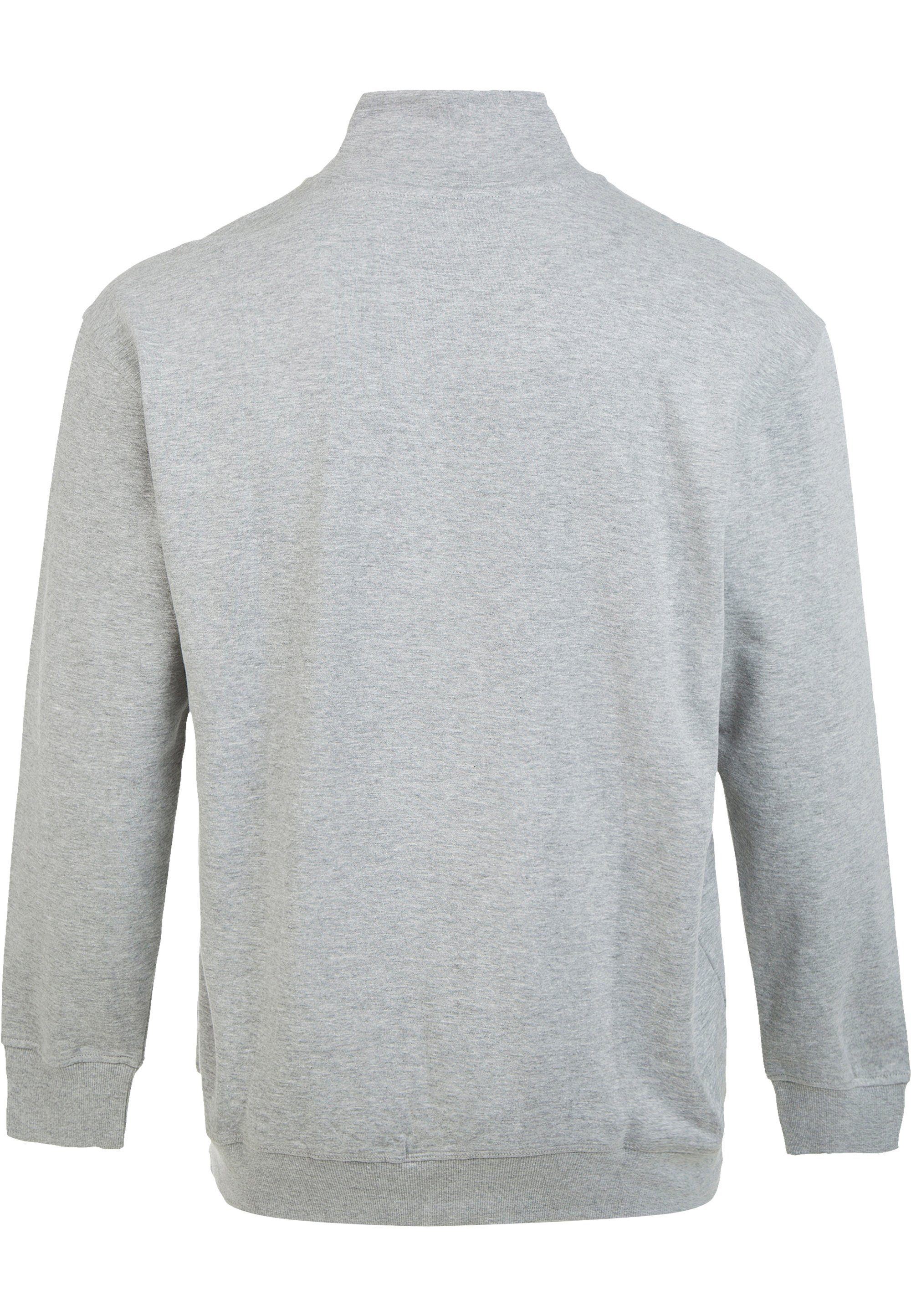 CRUZ Sweatshirt mit Seitentaschen praktischen hellgrau Pitt