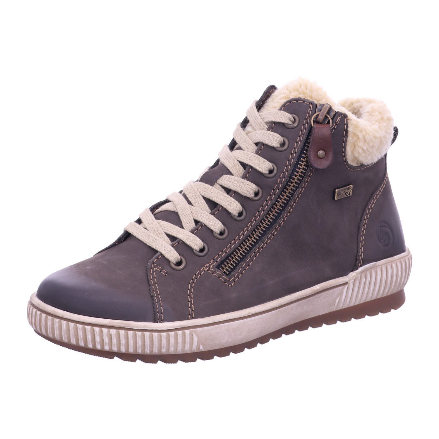 Beige/Grau