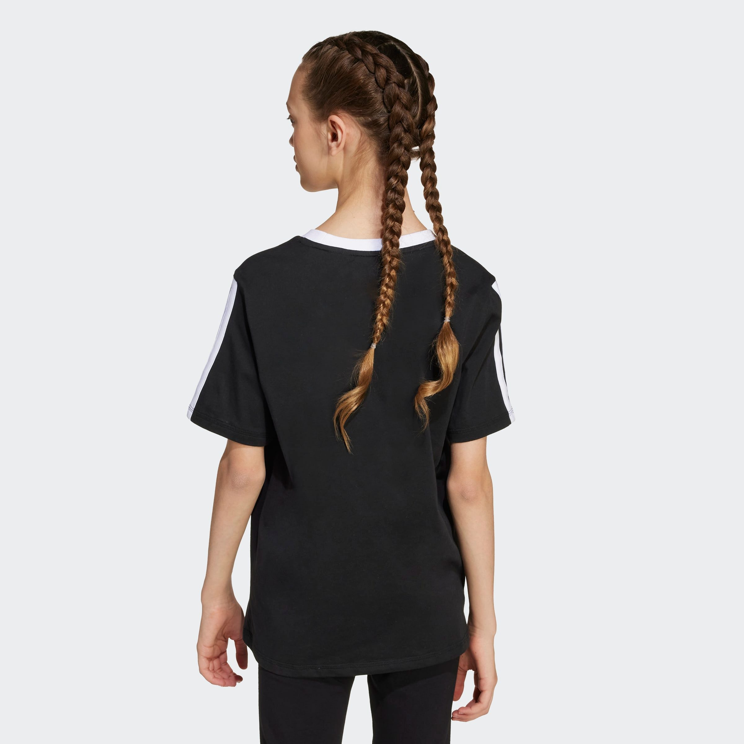 adidas Sportswear T-Shirt ESSENTIALS KIDS für Kinder, mit Rundhalsausschnitt, ohne Verschluss, aus Baumwolle