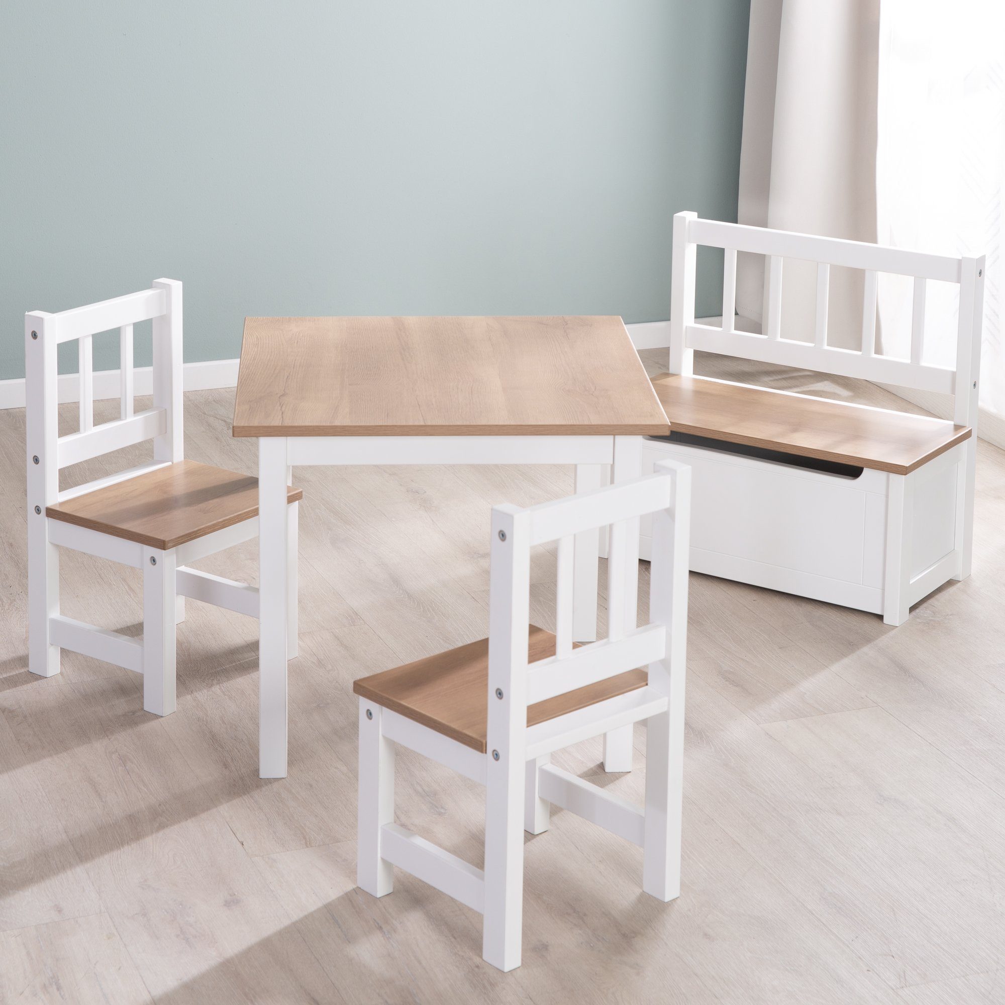 roba® Kindersitzgruppe Woody, 2 Kinderstühle & günstig online kaufen