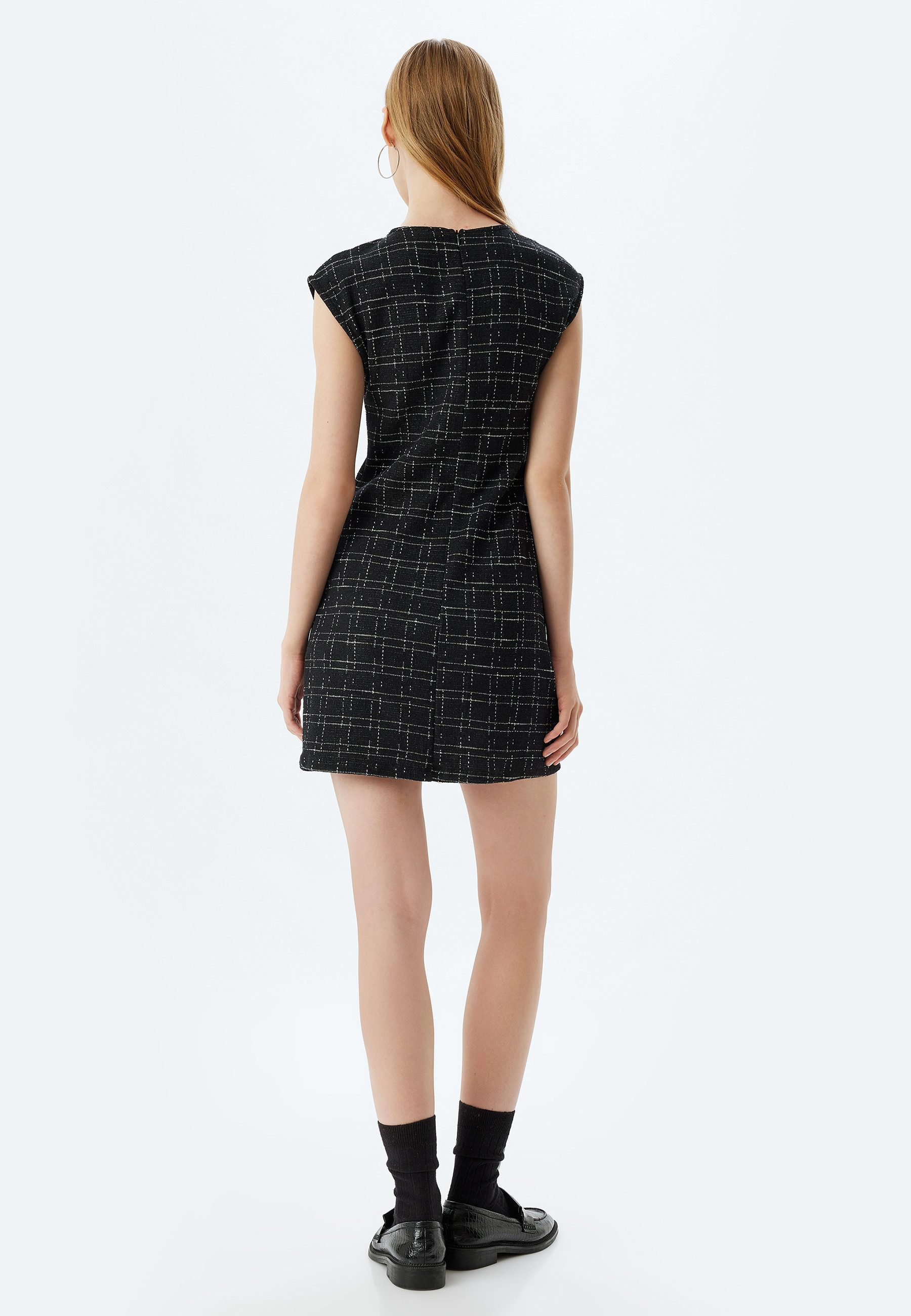 Koton Minikleid Mini Länge Column Kleid