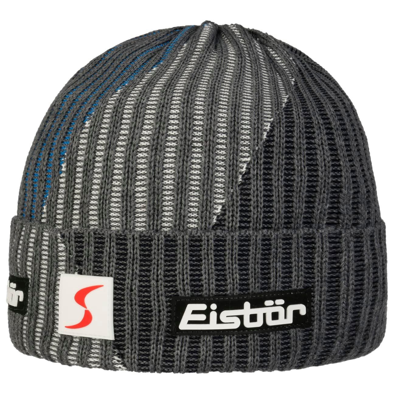 Eisbär Beanie (1-St) Strickmütze mit Umschlag, Made in the EU