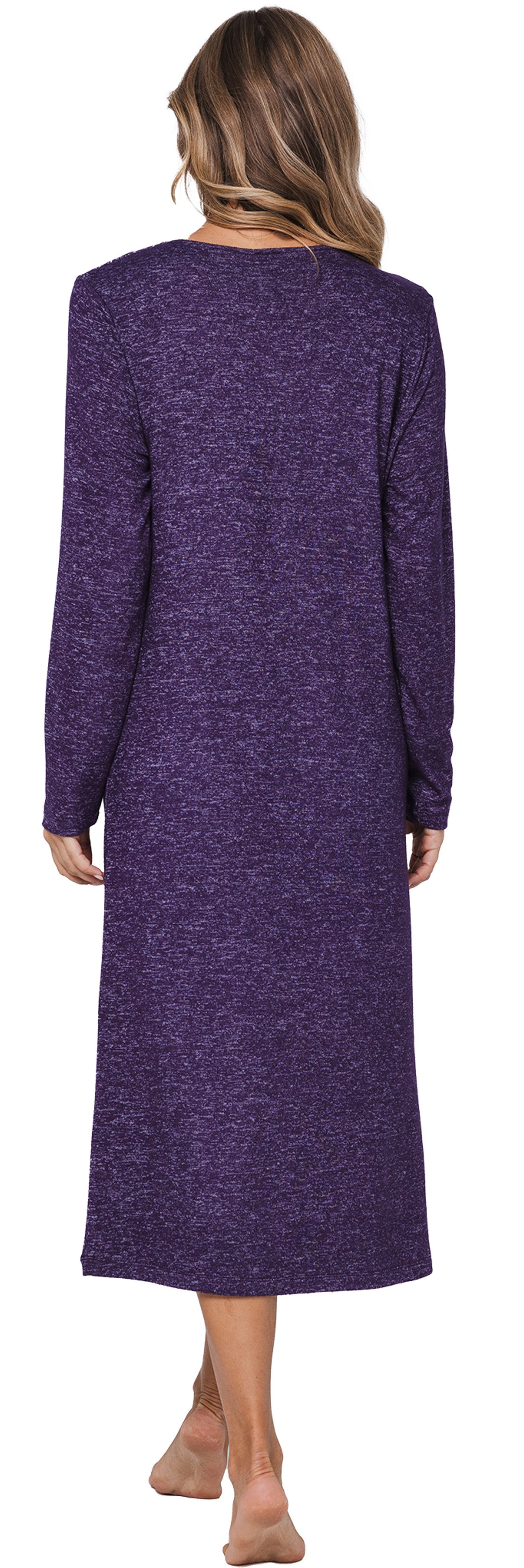 Pastunette Hausanzug Damen Hauskleid warm (1 tlg) Modisches Design
