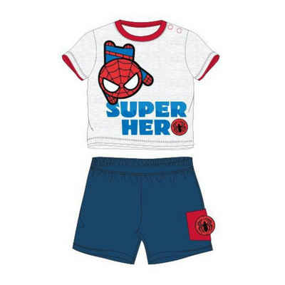 Spiderman Shirt & Hose Spider-Man Kurz-Bekleidungsset "Super Hero", Shirt & Hose (Set, 2-tlg)