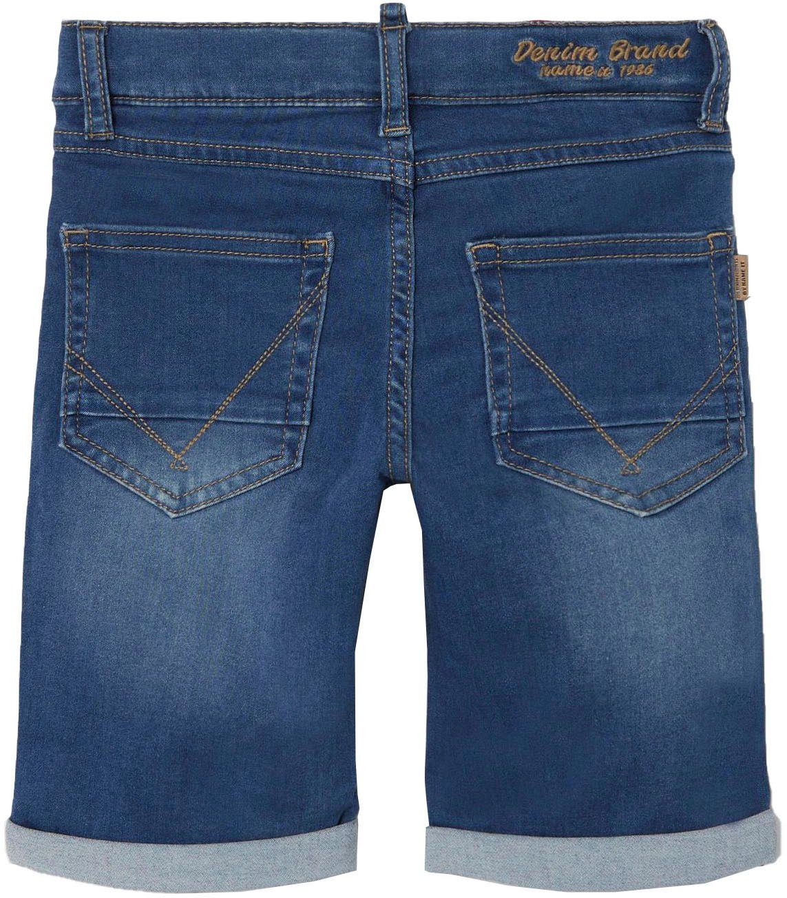 Name It Jeansshorts NKMTHEO XSL DNM L SHORTS 6622-CL NOOS Viskosemischung, Stretch