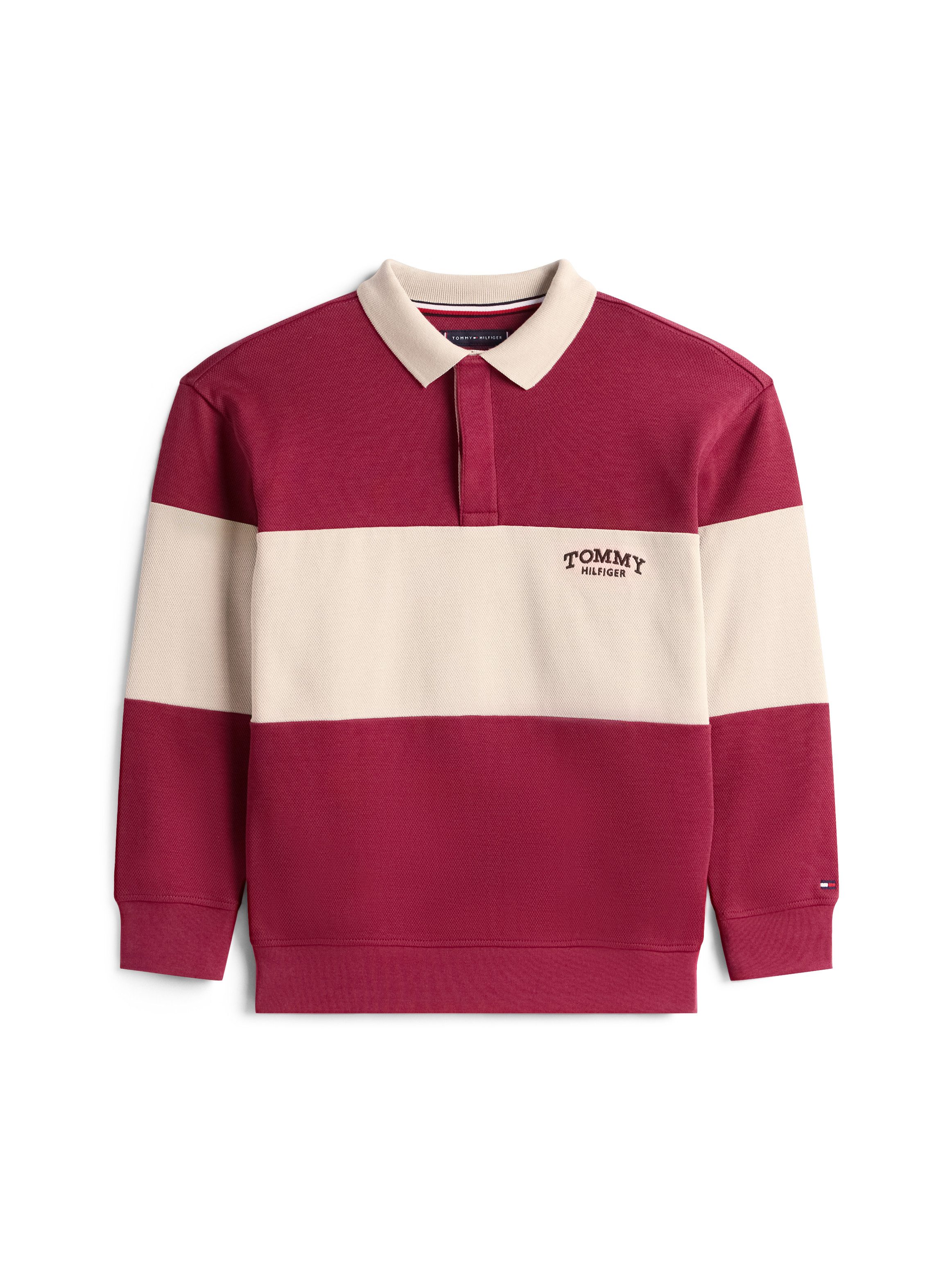 Langarm-Poloshirt