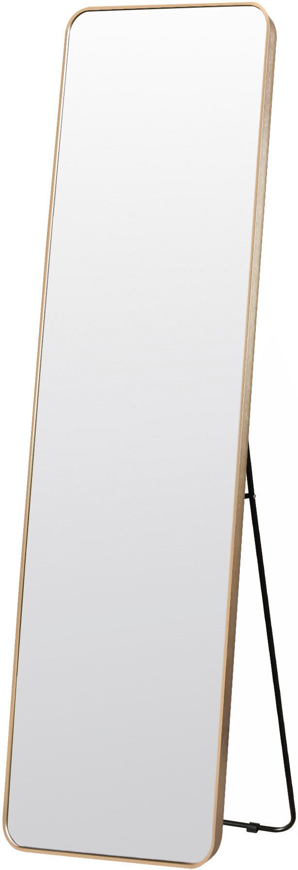 OTTO home Spiegel Standspiegel Addrik, wahlweise in 2 Größen 150x40cm oder 160x50cm (als Wandspiegel und Standspiegel einsetzbar, Rahmen aus Metall), Ganzkörperspiegel mit Sicherheitsglas, in verschiedenen Farben