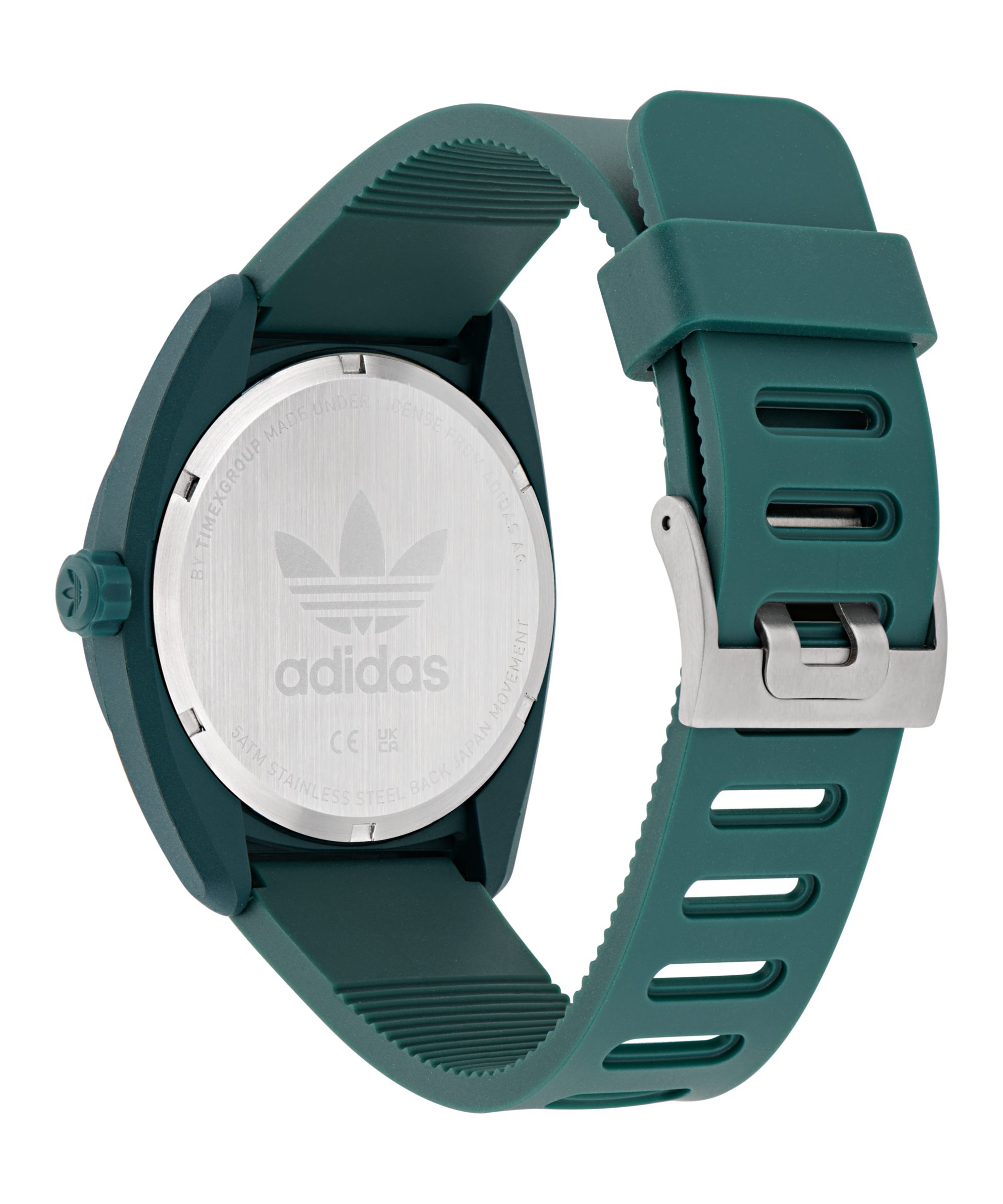 adidas Originals Quarzuhr PROJECT THREE AOST255412I, Armbanduhr, Herrenuhr, Damenuhr, Polyurethanband, Mineralglas