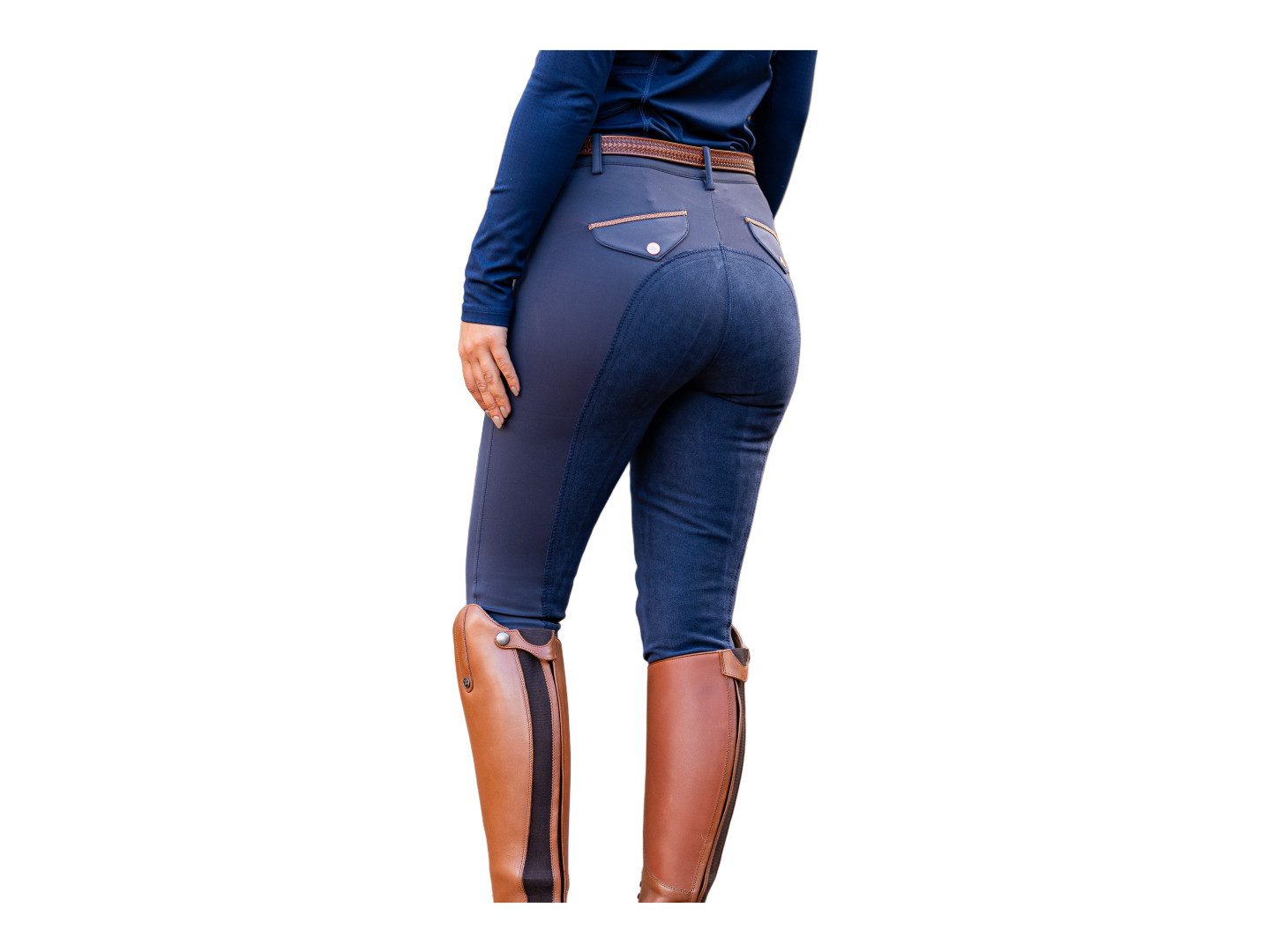 BUSSE Reithose Reithose Damen Malika Pro mit Vollbesatz