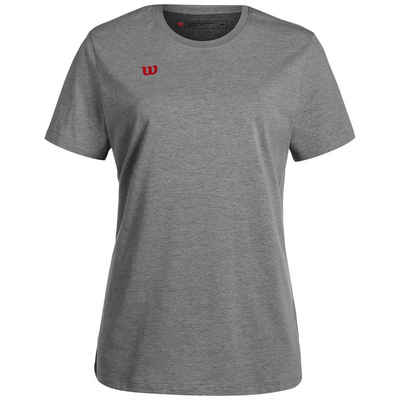 Wilson Trainingsshirt Fundamentals Cotton T-Shirt Damen