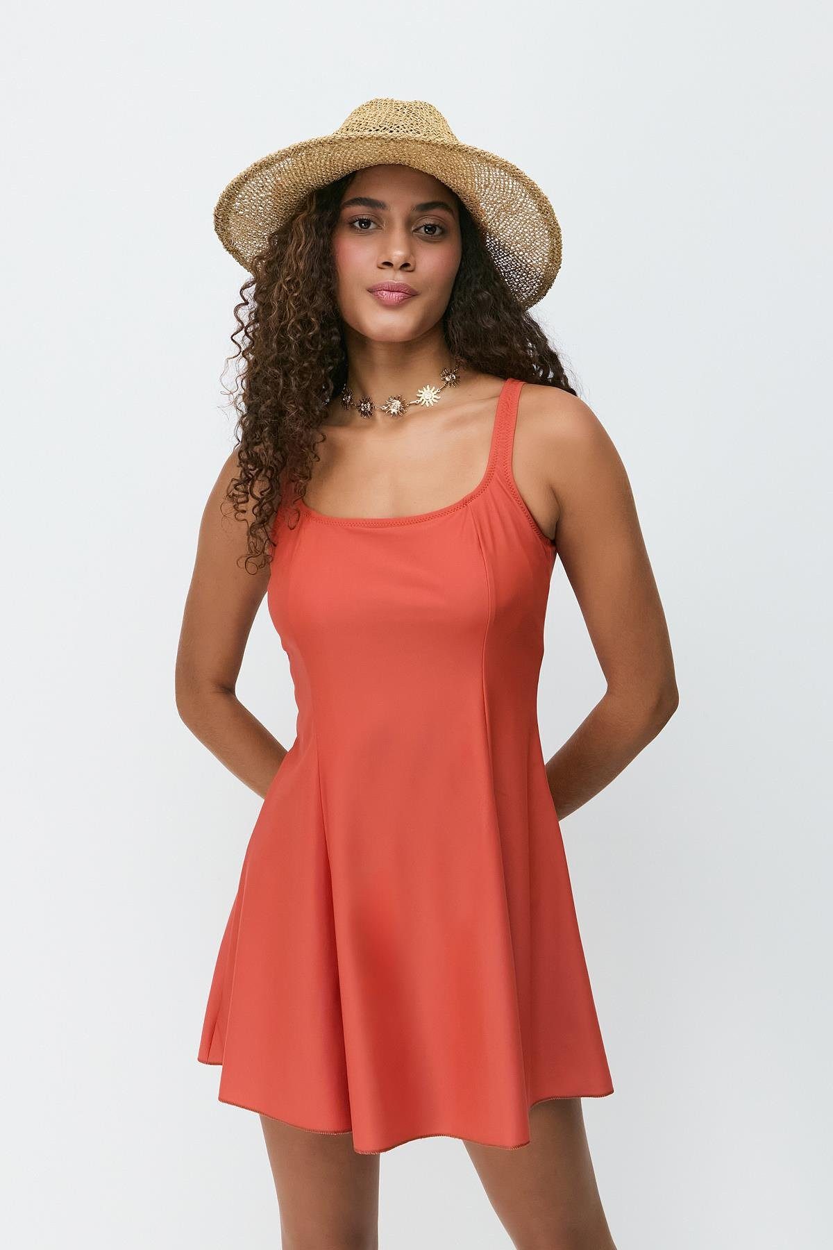 C&CITY Badehose Kurzes Kleid Badeanzug günstig online kaufen