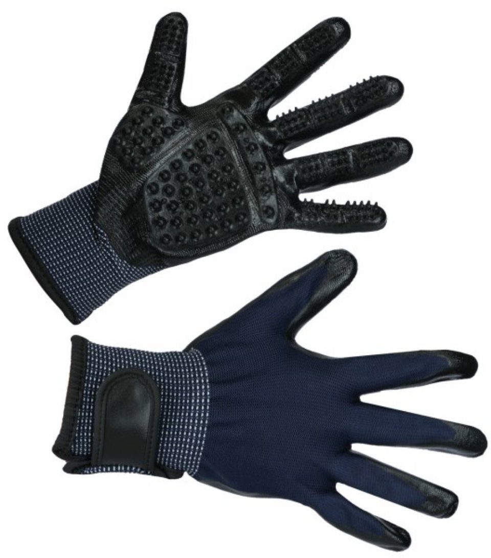Kerbl Fellpflegehandschuh Putz- und Massagehandschuh Universalgröße 80075, (1-tlg) von Kerbl