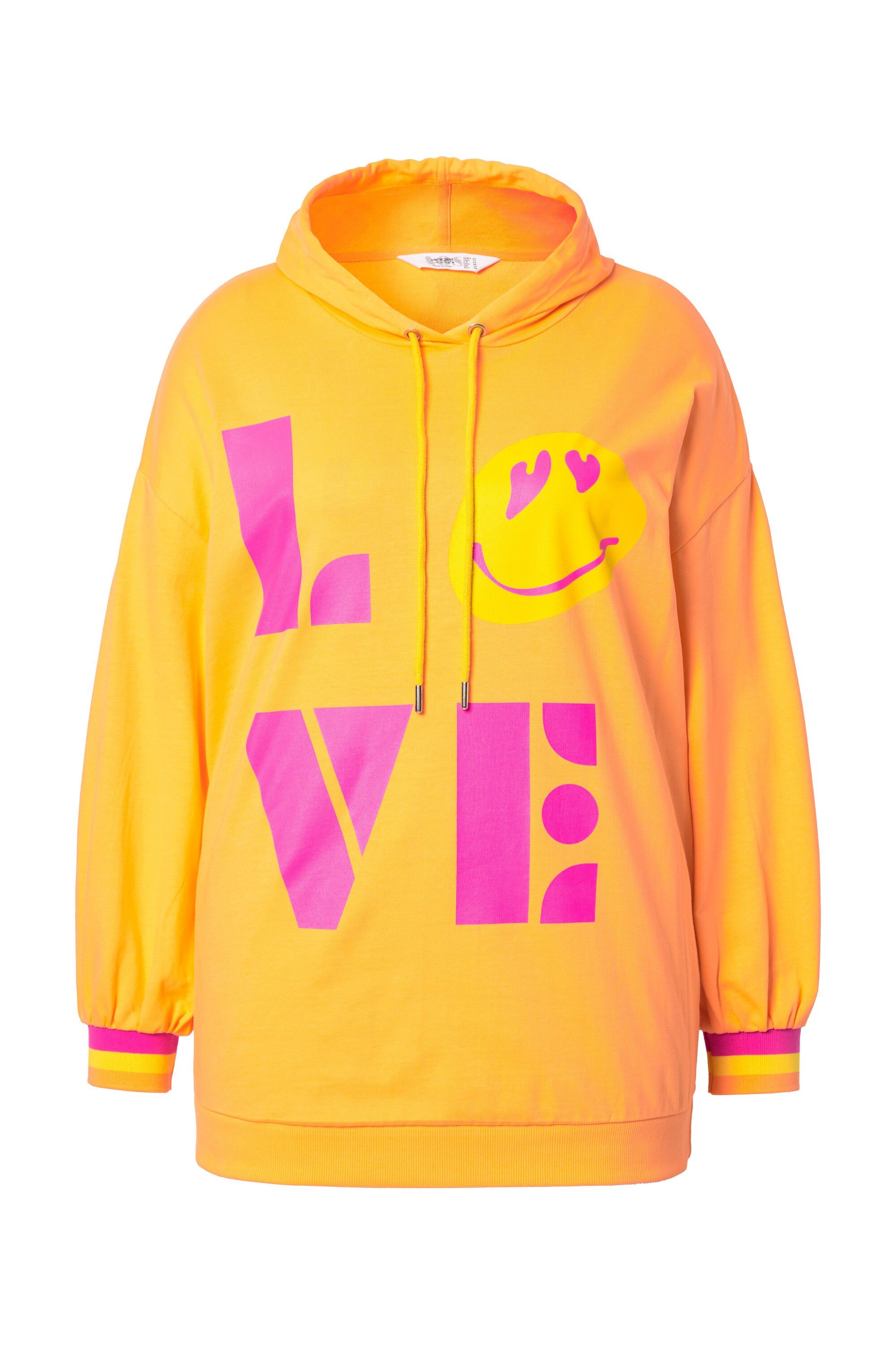 Angel of Style Sweatshirt Hoodie LOVE SMILEY Motiv Kapuzensweater günstig online kaufen