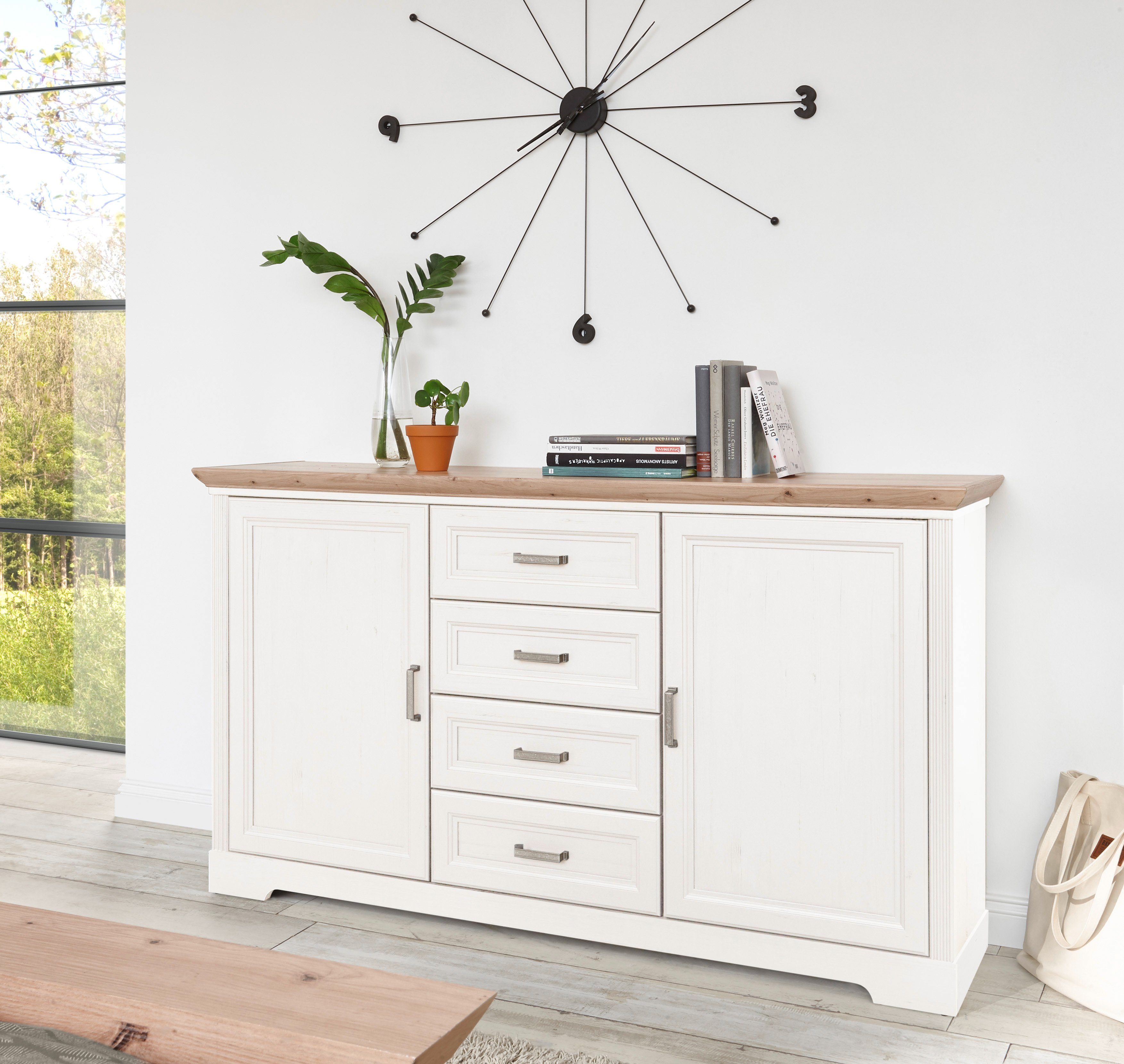 Schlafkontor Kombikommode Jasmin II, im Landhausstil