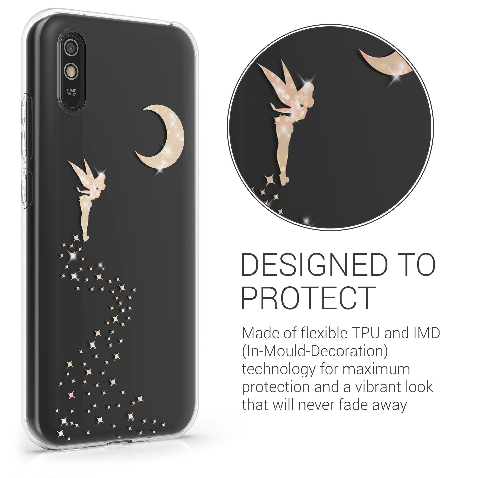 kwmobile Handyhülle Hülle für Xiaomi Redmi 9A / 9AT, Handyhülle Silikon Case - Schutzhülle Handycase