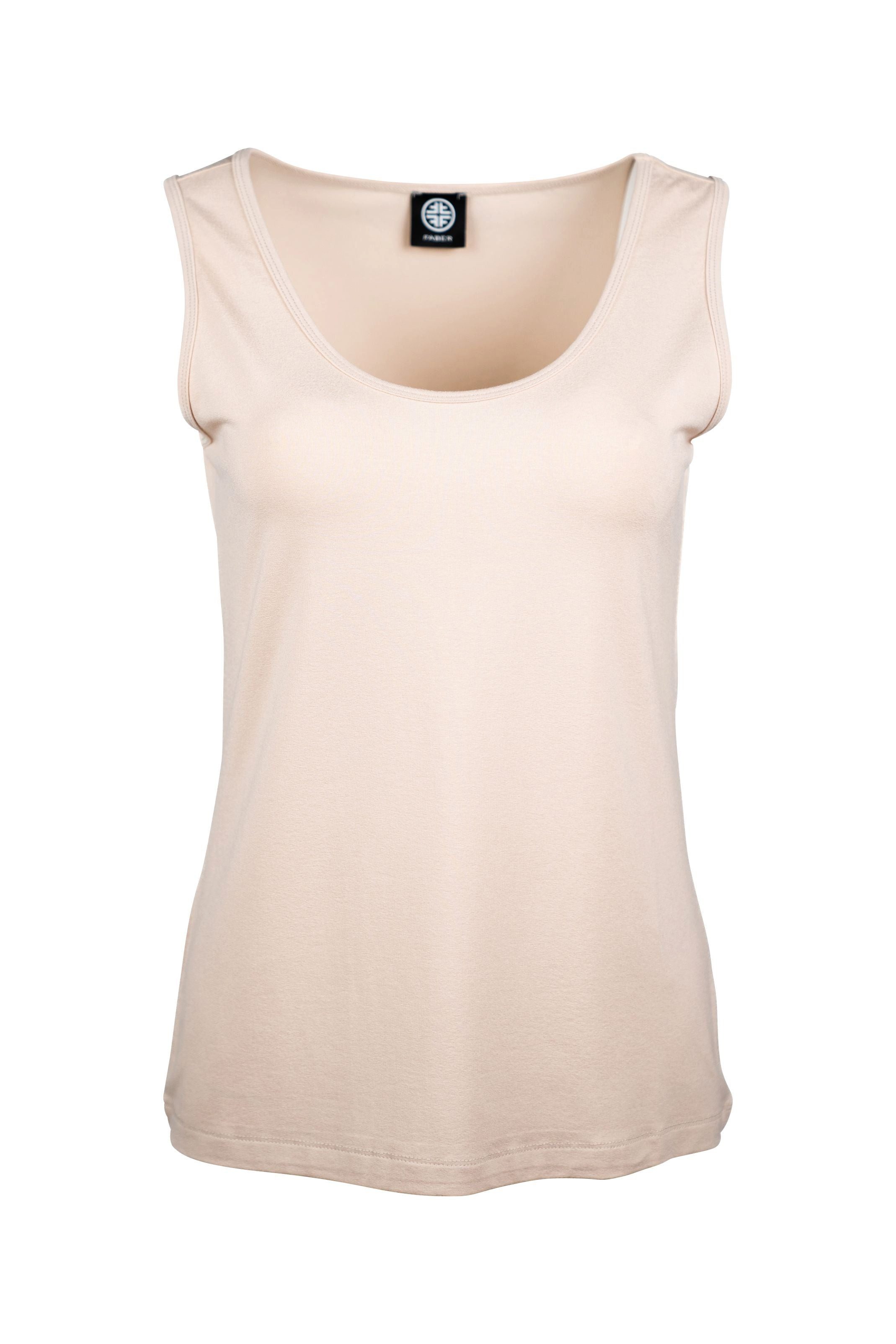 Faber Trägertop BASIC-Trägertop in Farbe Stone BASIC-Trägertop