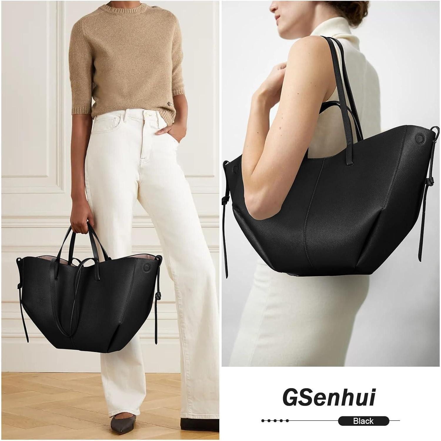 LuxusKollektion Shopper Große Damen Handtasche PU Leder Schultertasche Shop günstig online kaufen