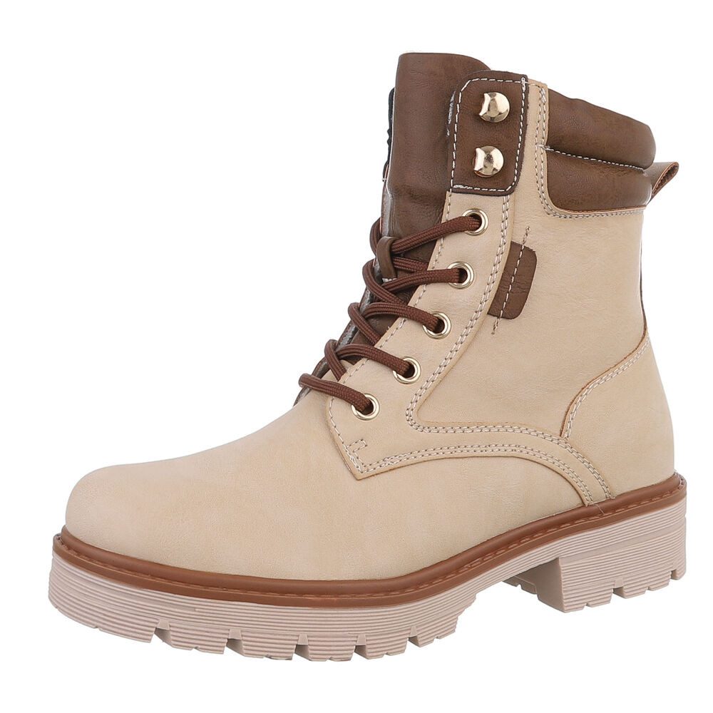 Ital-Design Damen Schnürschuhe Freizeit Stiefelette (87740268) günstig online kaufen
