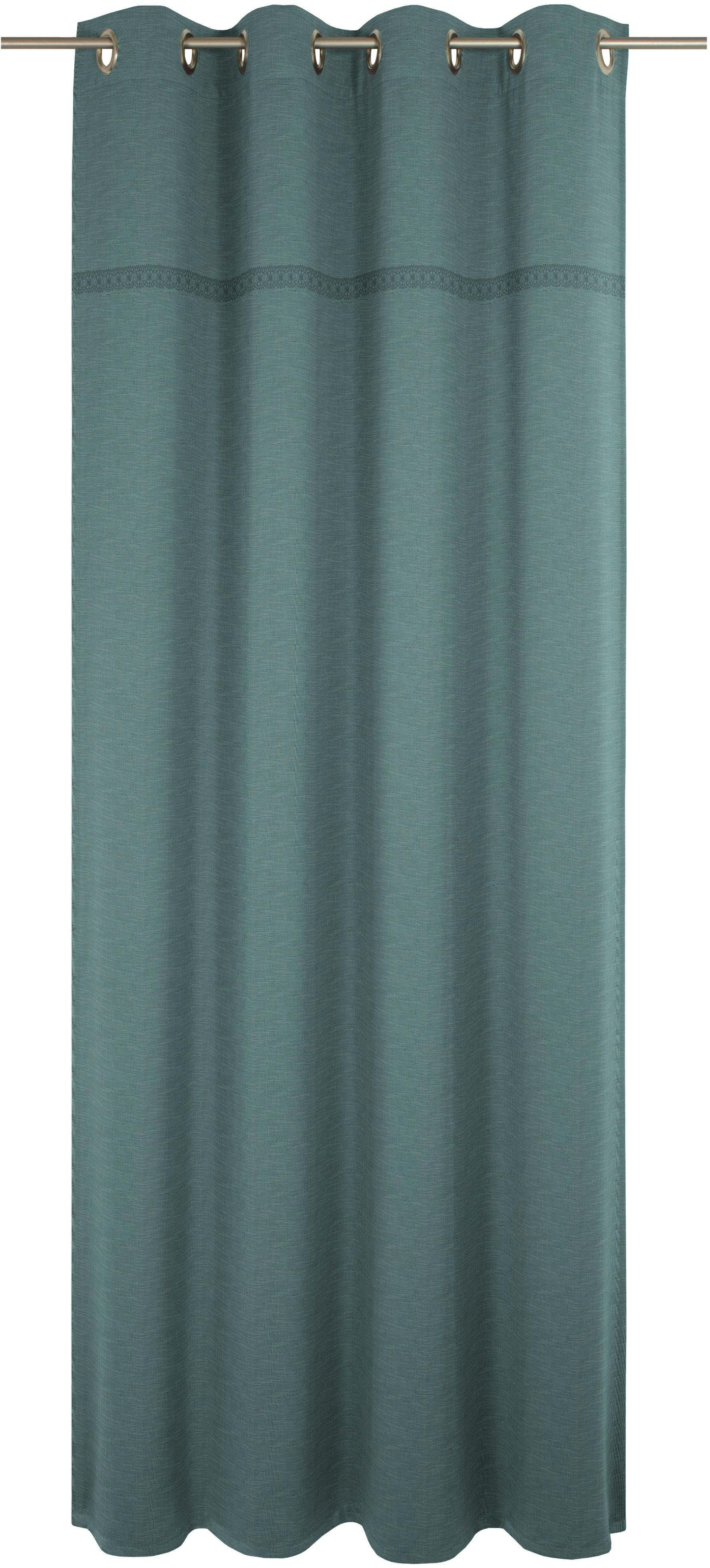 Wirth Vorhang Wiessee (1 St), Ösen, blickdicht, Jacquard