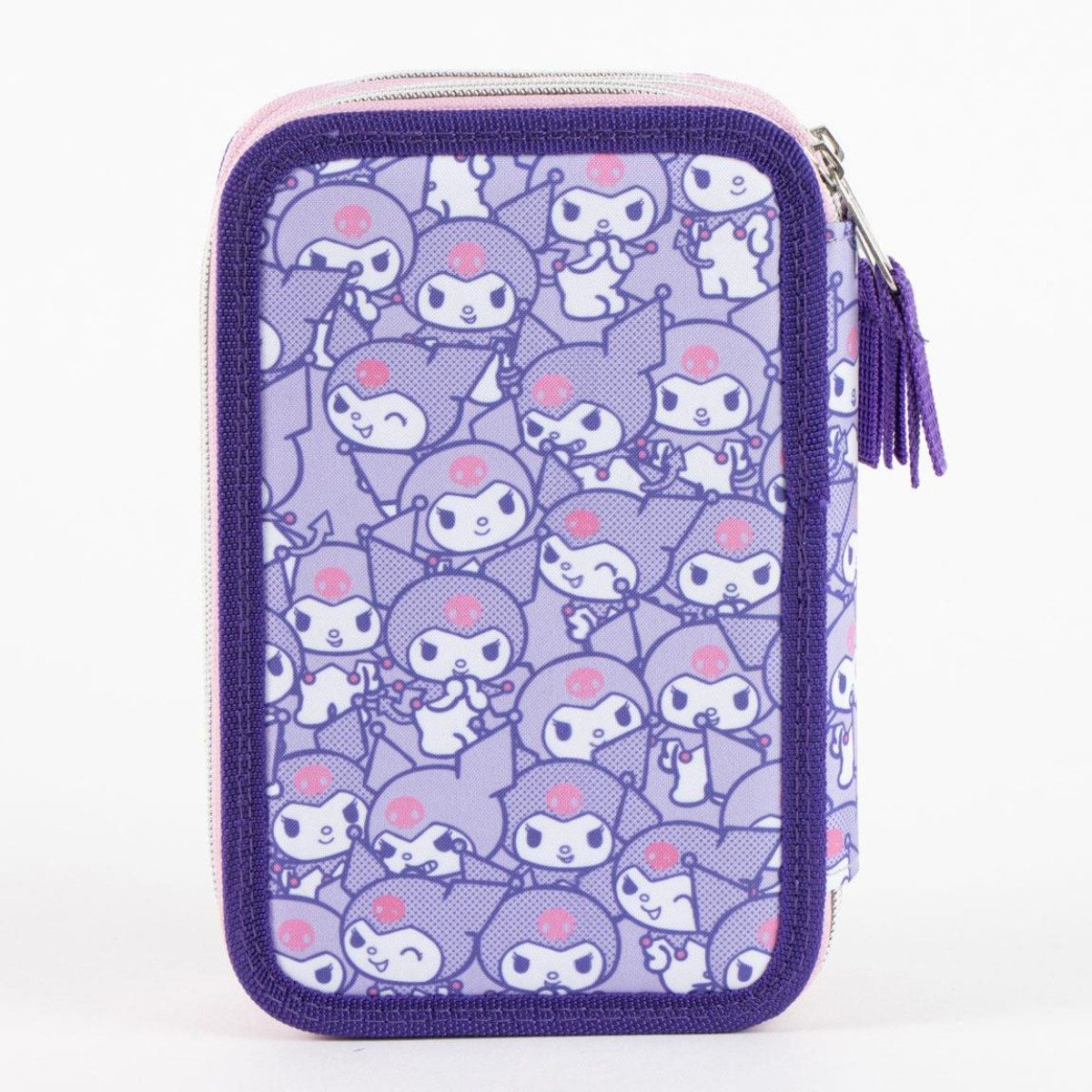 Hello Kitty Federmäppchen Kuromi Pencil Case für Kinder Schulset 13 × 7 × 20 cm, (Federmappe, 1-tlg), Leicht zu transportieren – Bild 5 von 5