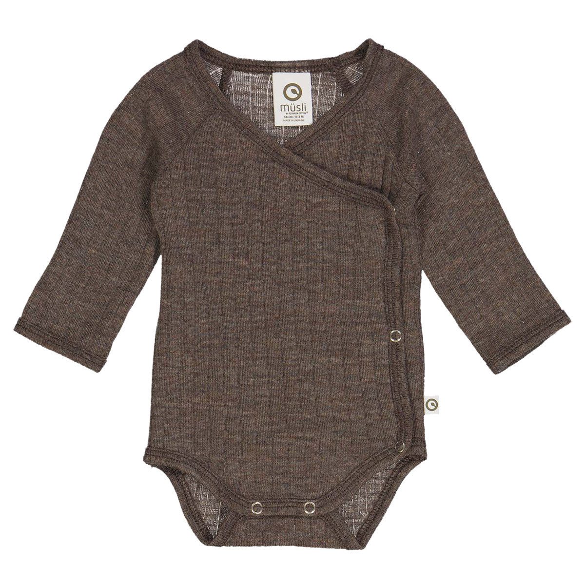 Müsli by GREEN COTTON Langarmbody 1582063900 Unisex Kinder (1-tlg) Langarm Einteiler, Body, Longsleeve-Body, Bodysuit, Stretchbody