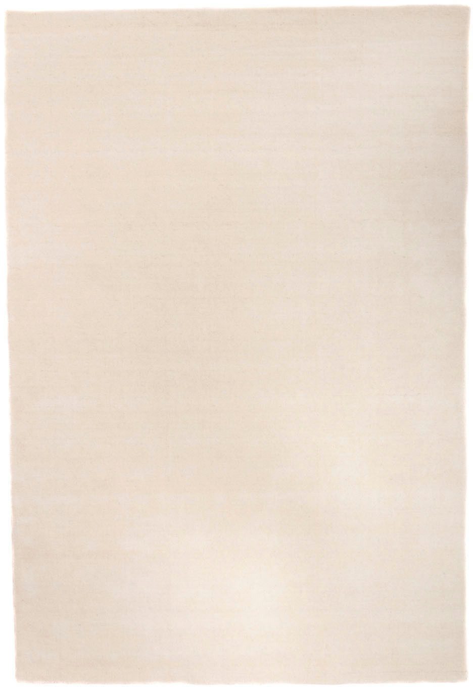morgenland Wollteppich »Uni - Gabbeh Teppich - Softy«, rechteckig, 1,6 mm H günstig online kaufen