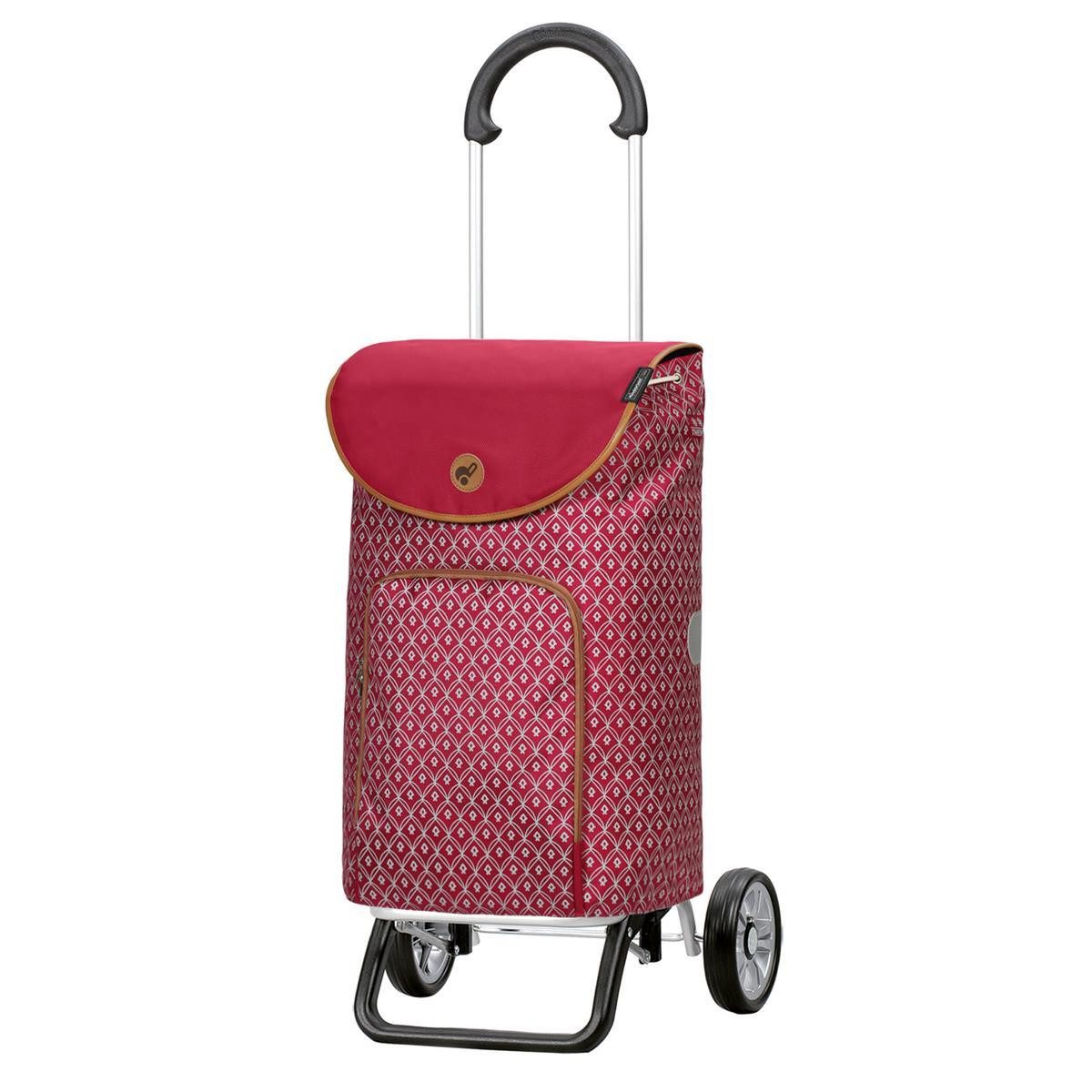 Andersen Einkaufstrolley Andersen Scala Plus Shopper FAMKE Thermofach Rot