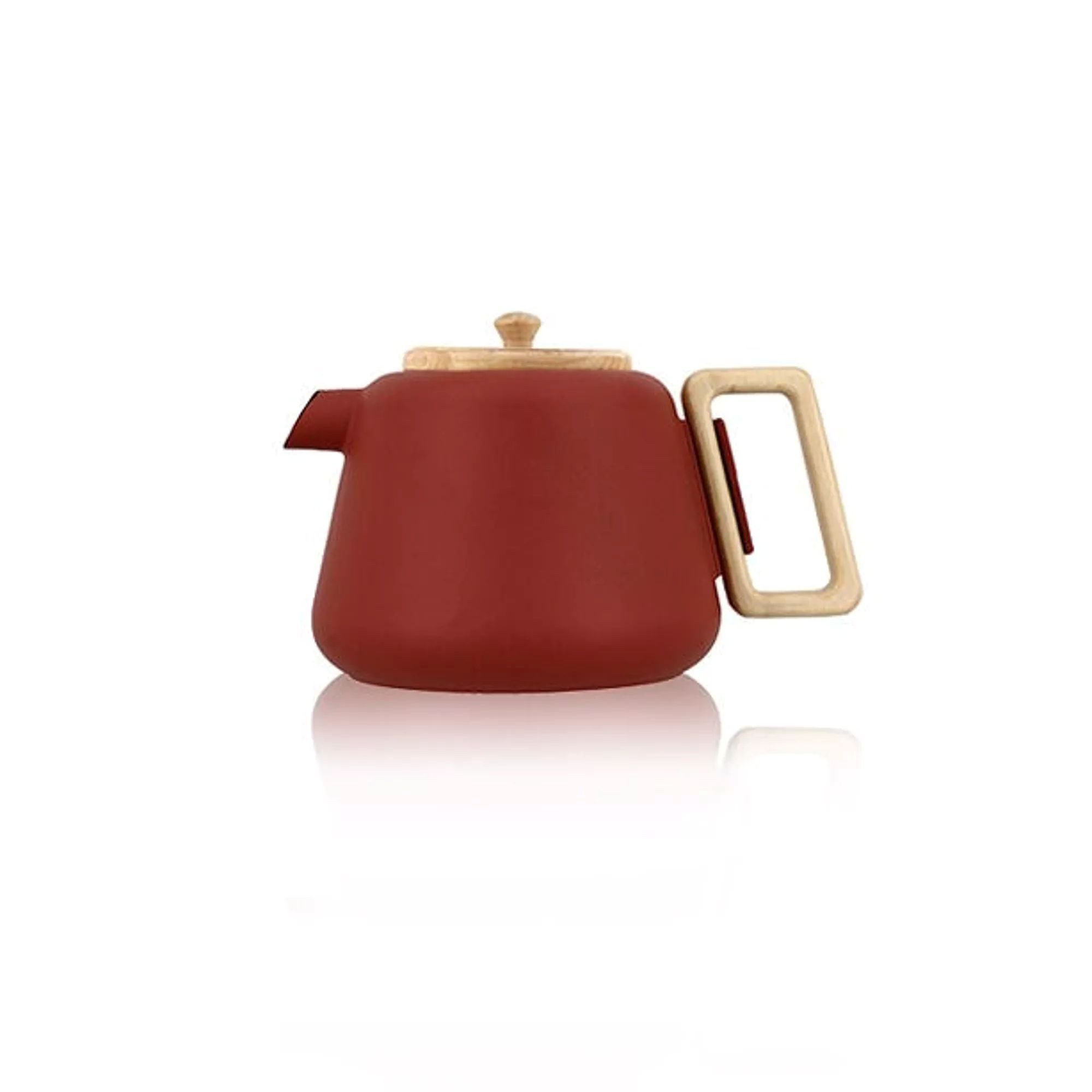 Ogo Living Teekanne VIGGO moderne Gusseisen-Teekanne 1000 ml 5 Farben wählbar, 0,5 l