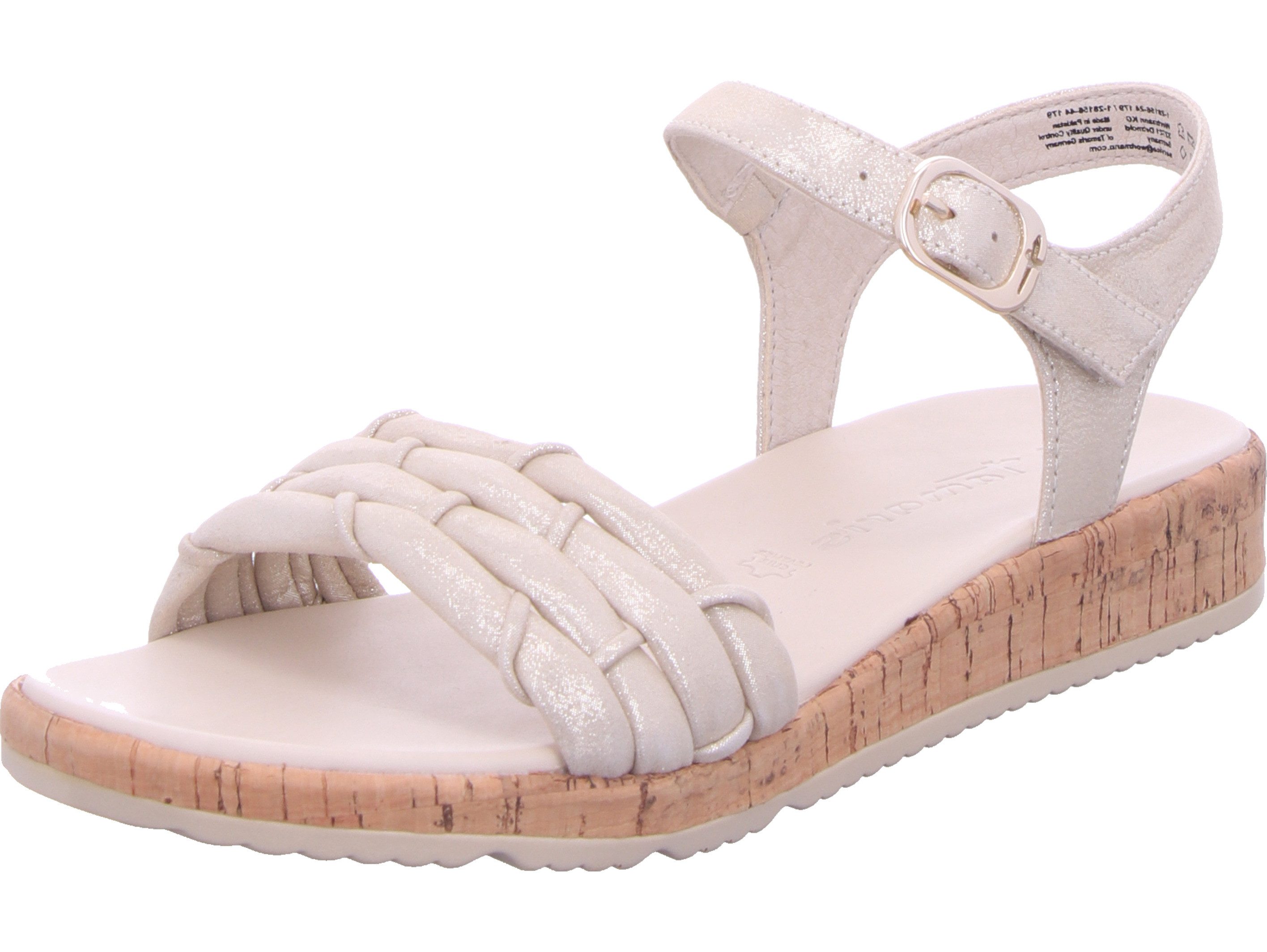 Tamaris Keilsandalette echtes Leder