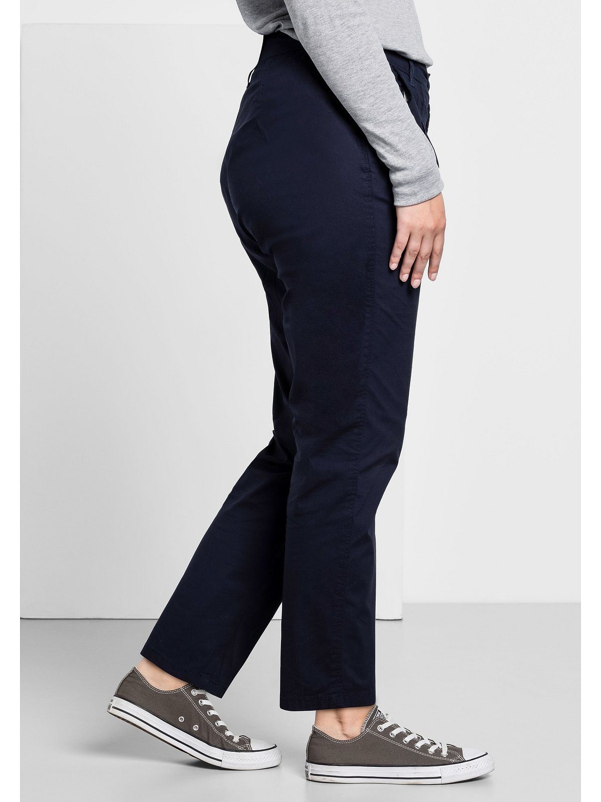 Sheego Chinohose Große Größen in Stretch-Qualität