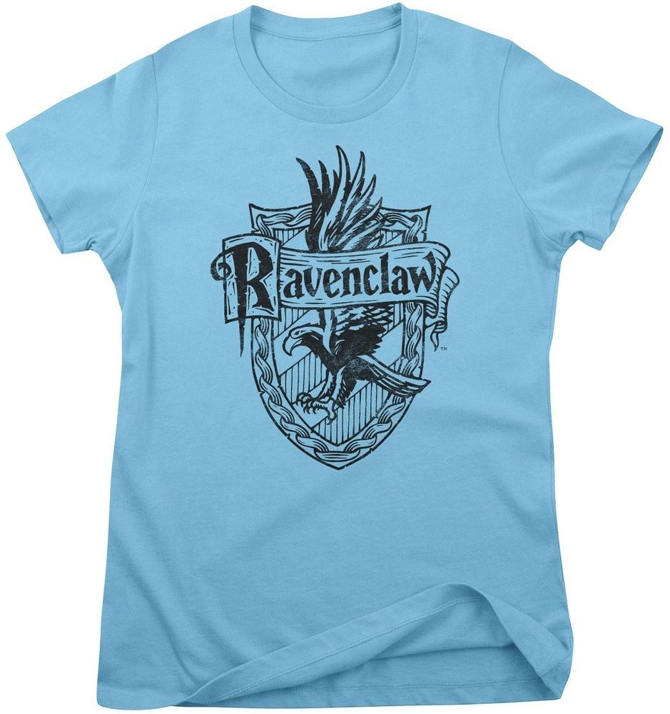 Harry Potter T-Shirt Harry Potter - Ravenclaw Washed Crest Girly Tee