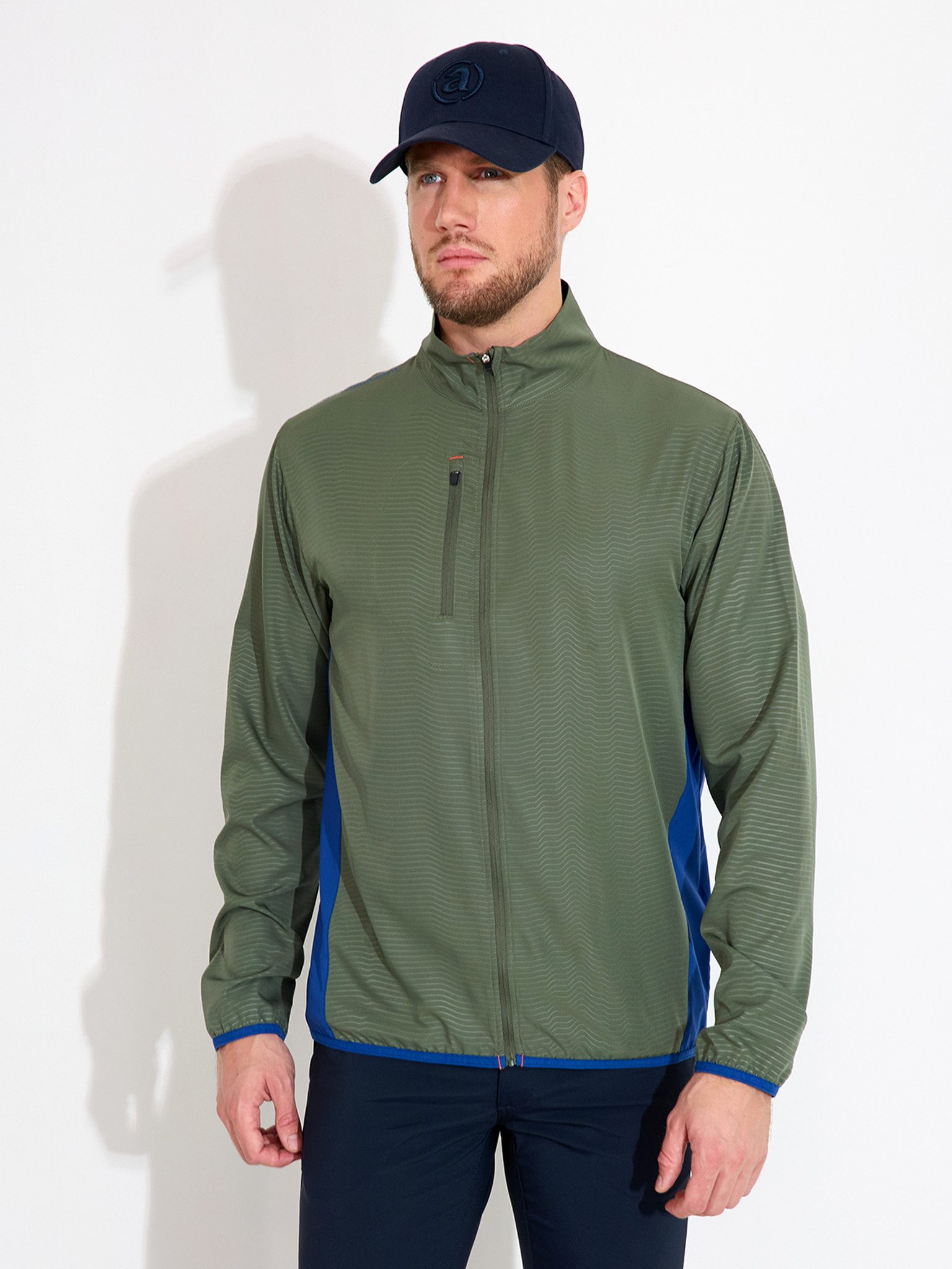 Abacus Sportswear Windbreaker Abacus Windshirt Lanark Stretch Forest-Grün Herren