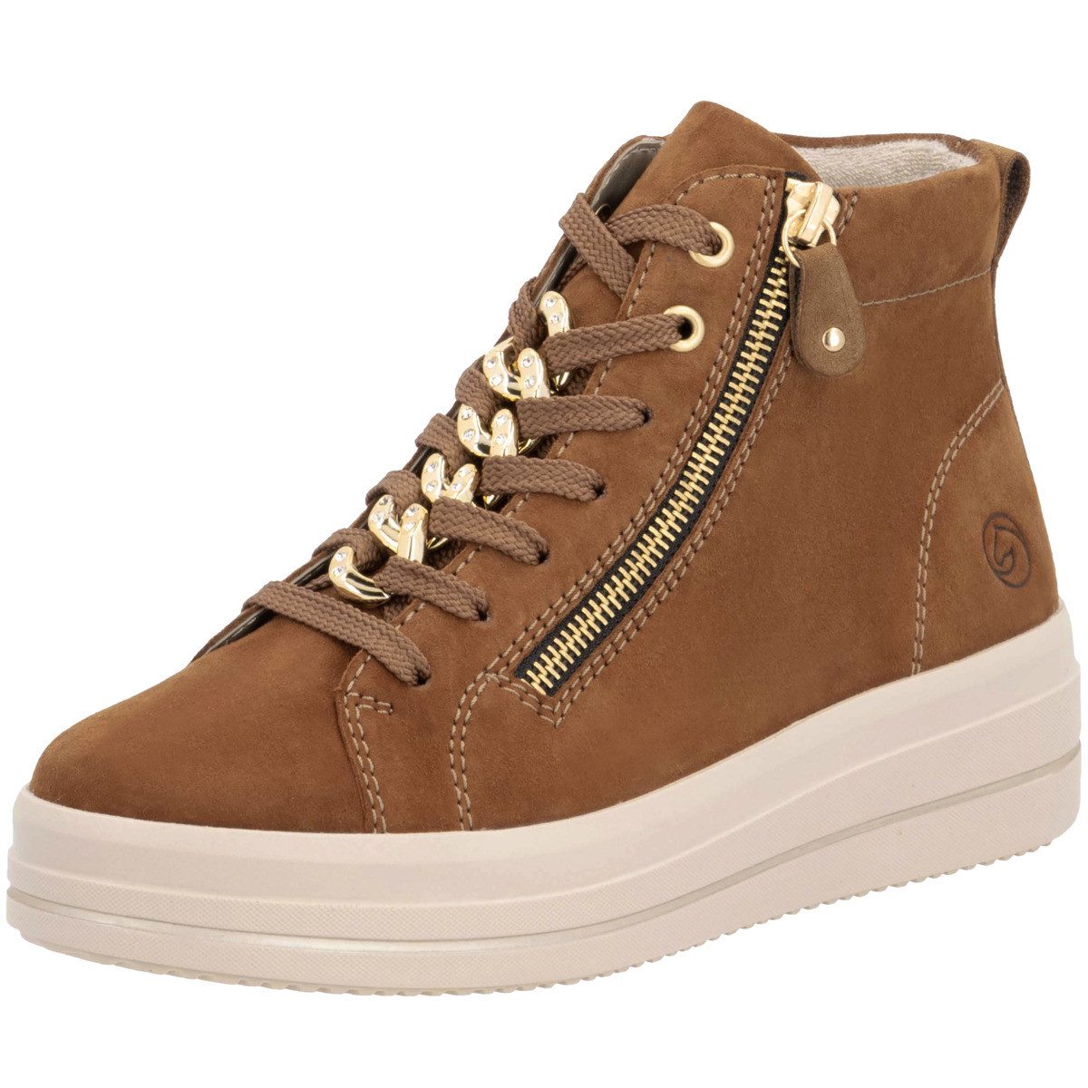 Remonte D1C70 Damen Sneaker Turnschuhe, Sportschuhe, Freizeitschuhe, Halbschuhe, Schnürschuhe