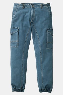 Men Plus 5-Pocket-Jeans Cargojeans Spezialschnitt mit seitlichem Dehnbund