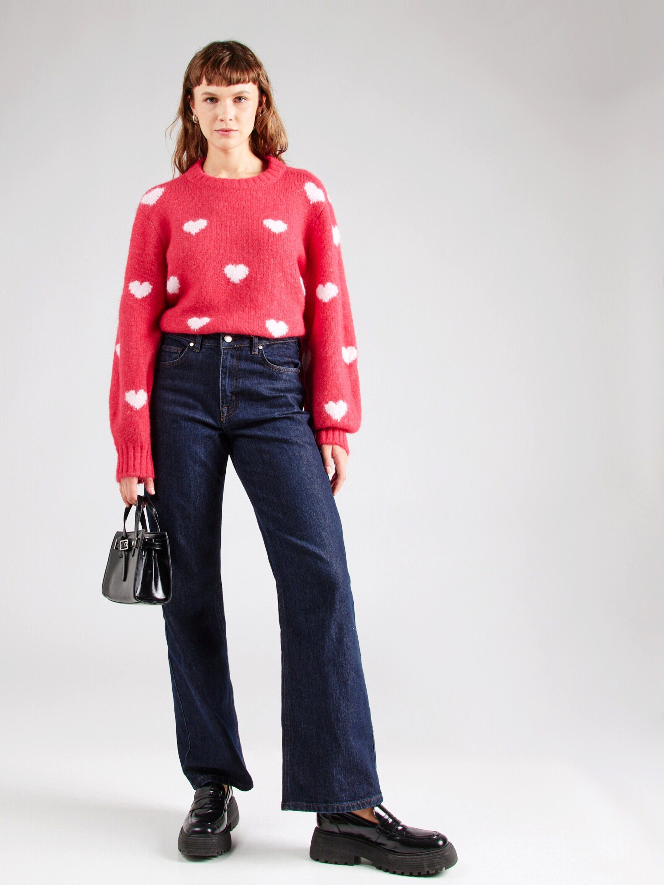 pieces Strickpullover RINA (1-tlg) Plain/ohne Details günstig online kaufen