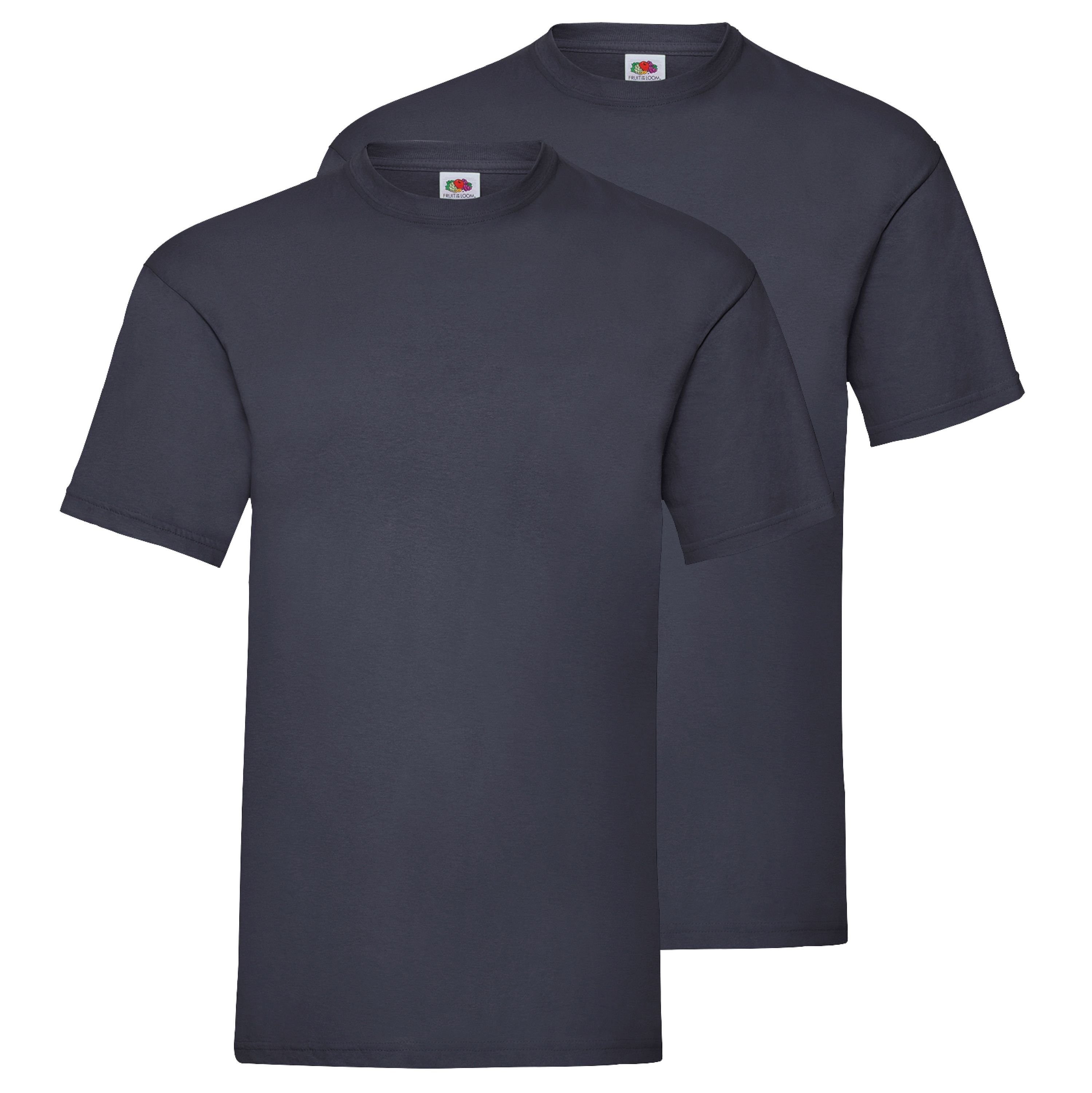 Fruit of the Loom Rundhalsshirt Valueweight T-Shirt deep navy