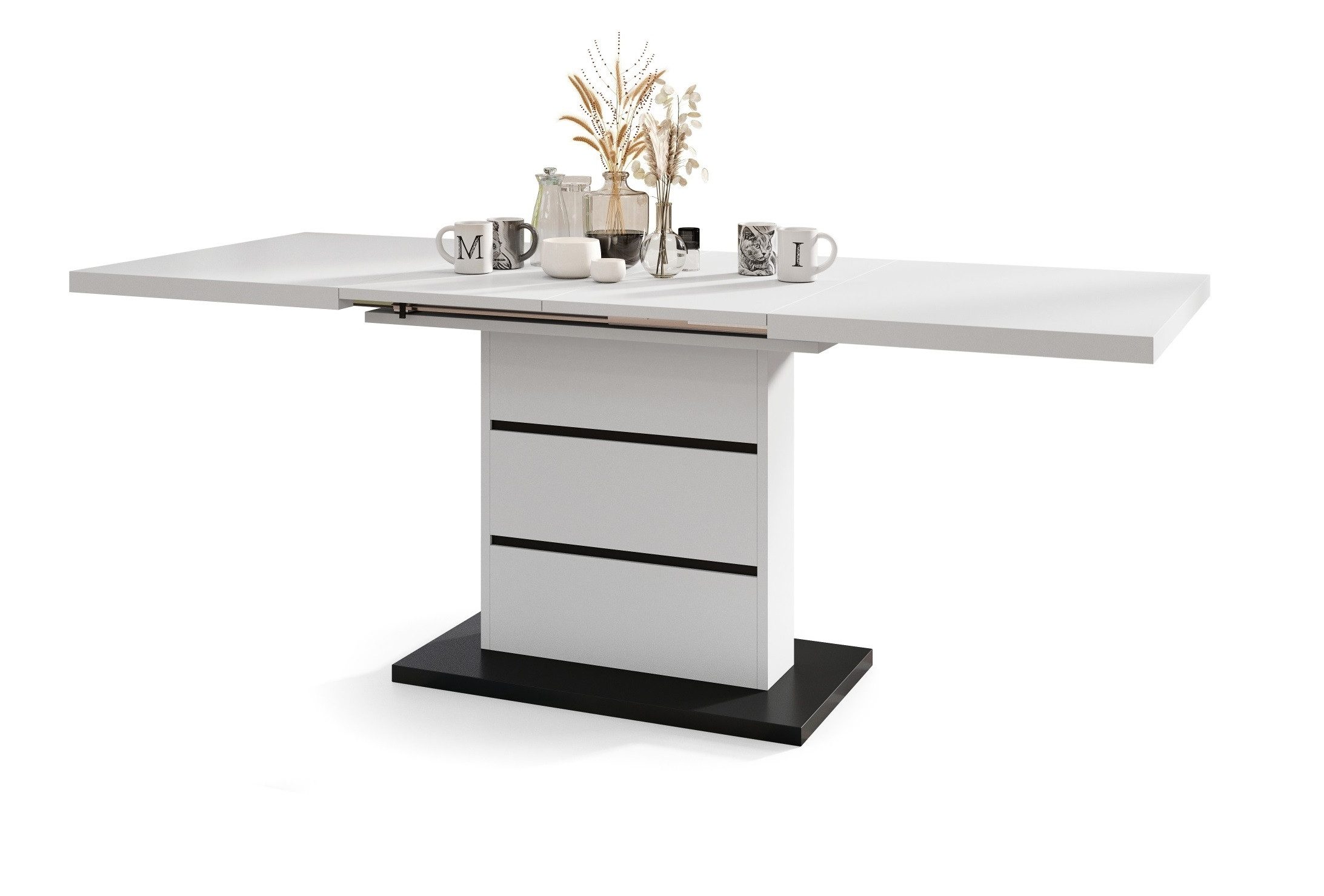 Mazzoni Esstisch Design Piano Tisch Weiß günstig online kaufen