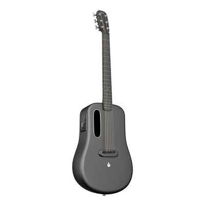 Lava Music E-Gitarre Lava Music Me 3 Gitarre 36 Zoll mit Spacebag Grau