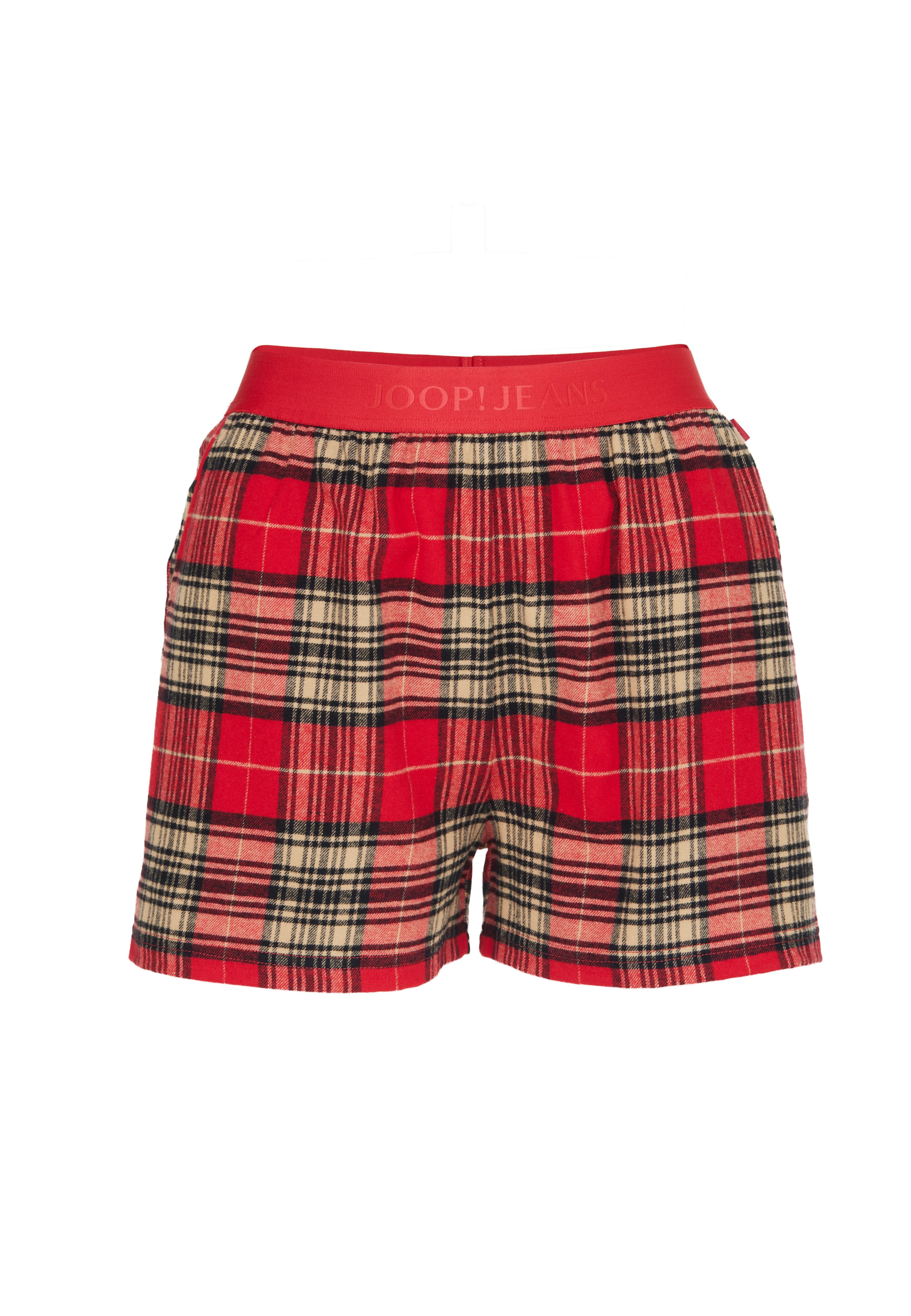 Joop Jeans Shorts After Dark (JOOP! Jeans) mit elastischem Bund, aus Baumwolle und Elasthan, in Fleece-Qualität