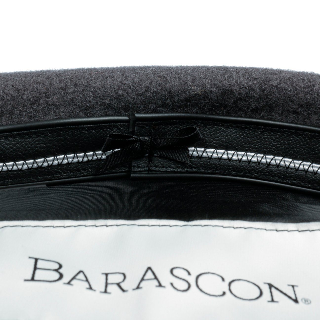 Barascon Baskenmütze (1-St) Wollbaske mit Futter, Made in the EU