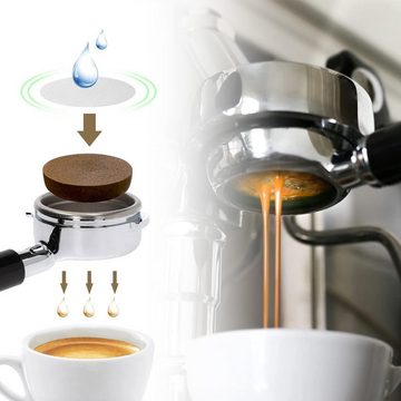 Coonoor Papierfilter Espresso Papierfilter, Rund Kaffee Filterpapier Puck Sieb Siebträger