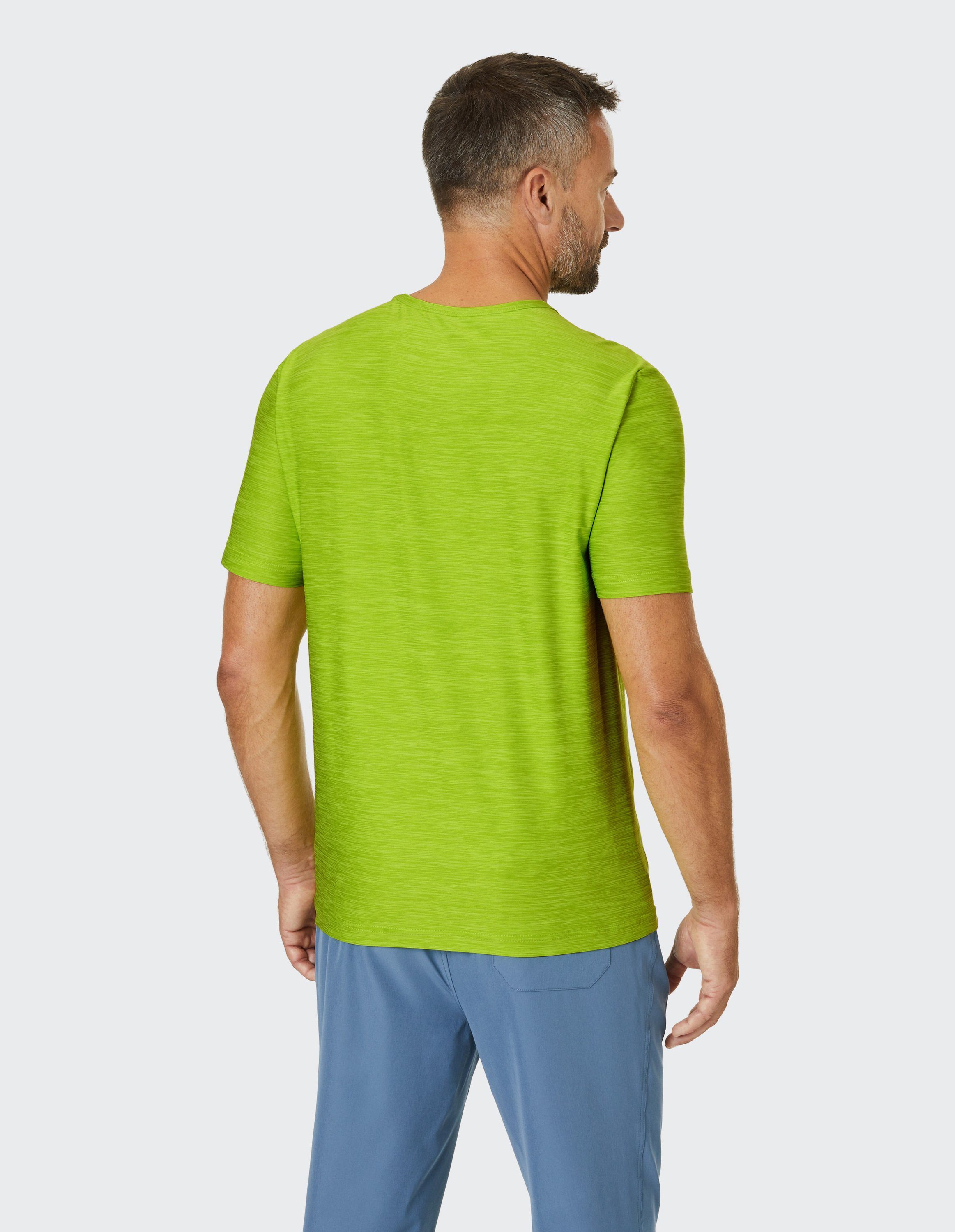 JOY & FUN Joy Sportswear VITUS T-Shirt melange lime T-Shirt acid