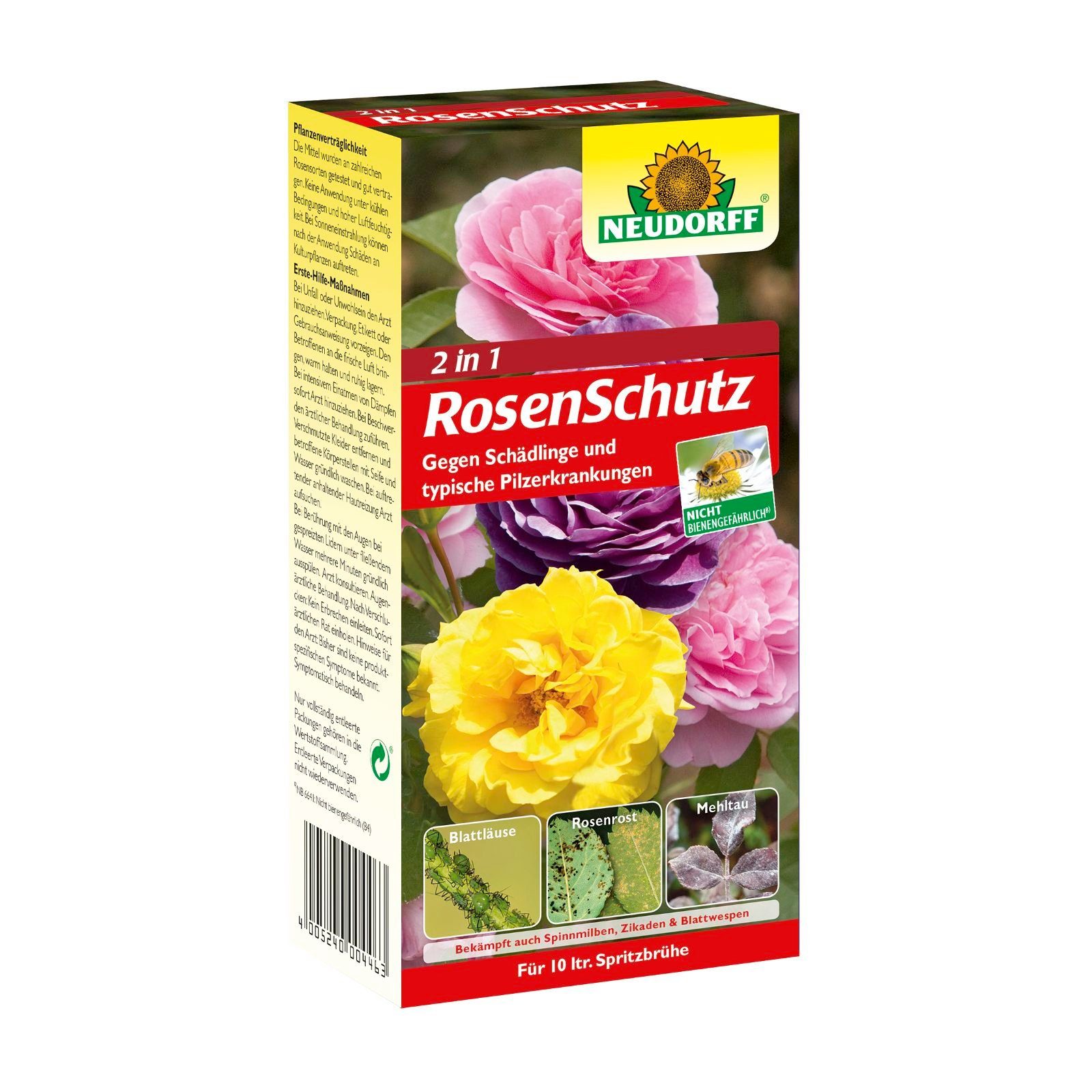 Pflanzen-Pilzfrei 2 in 1 Rosenschutz