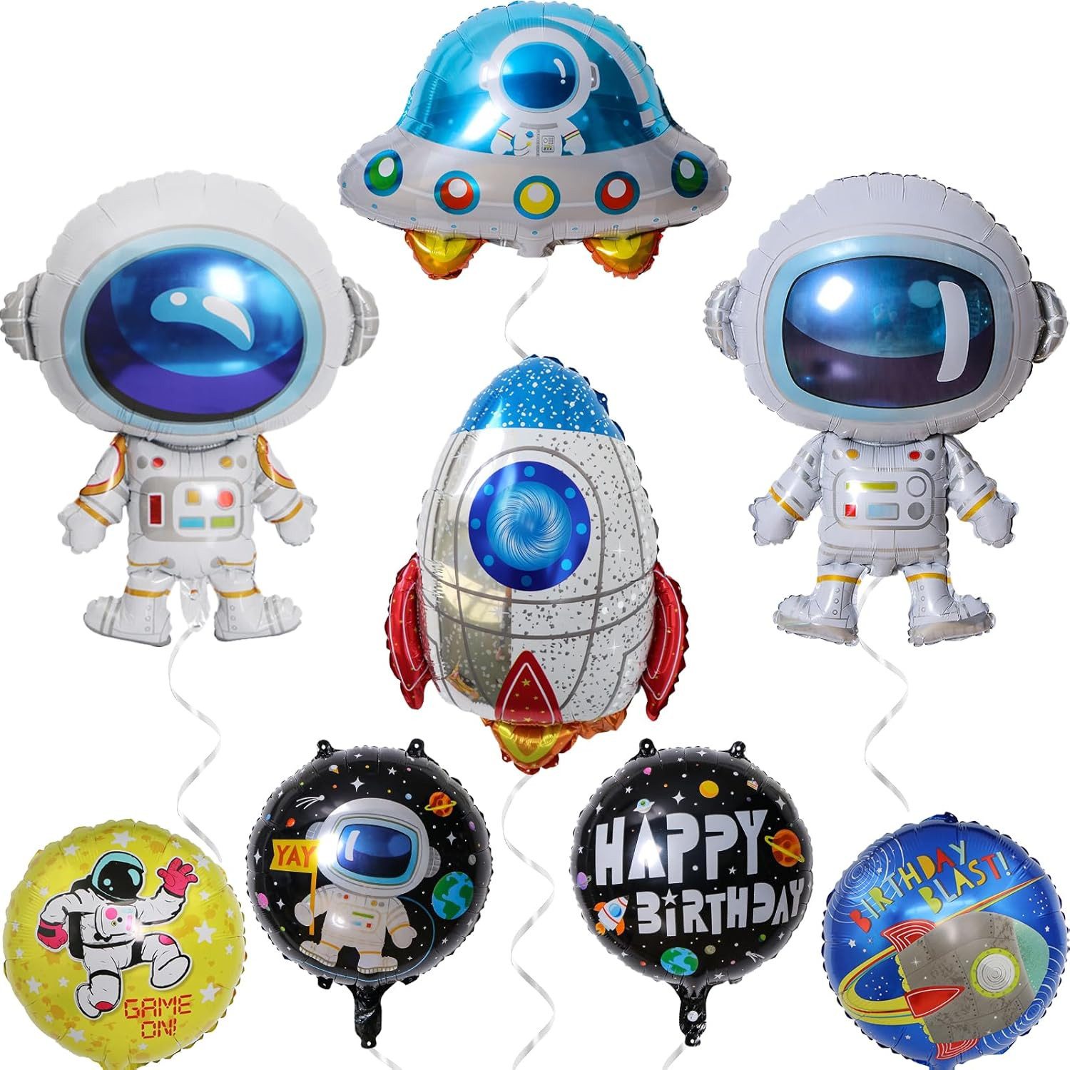 UE Stock Dekofigur 7 tlg. Geburtstag Weltraum Party Deko Kindergeburtstag M günstig online kaufen