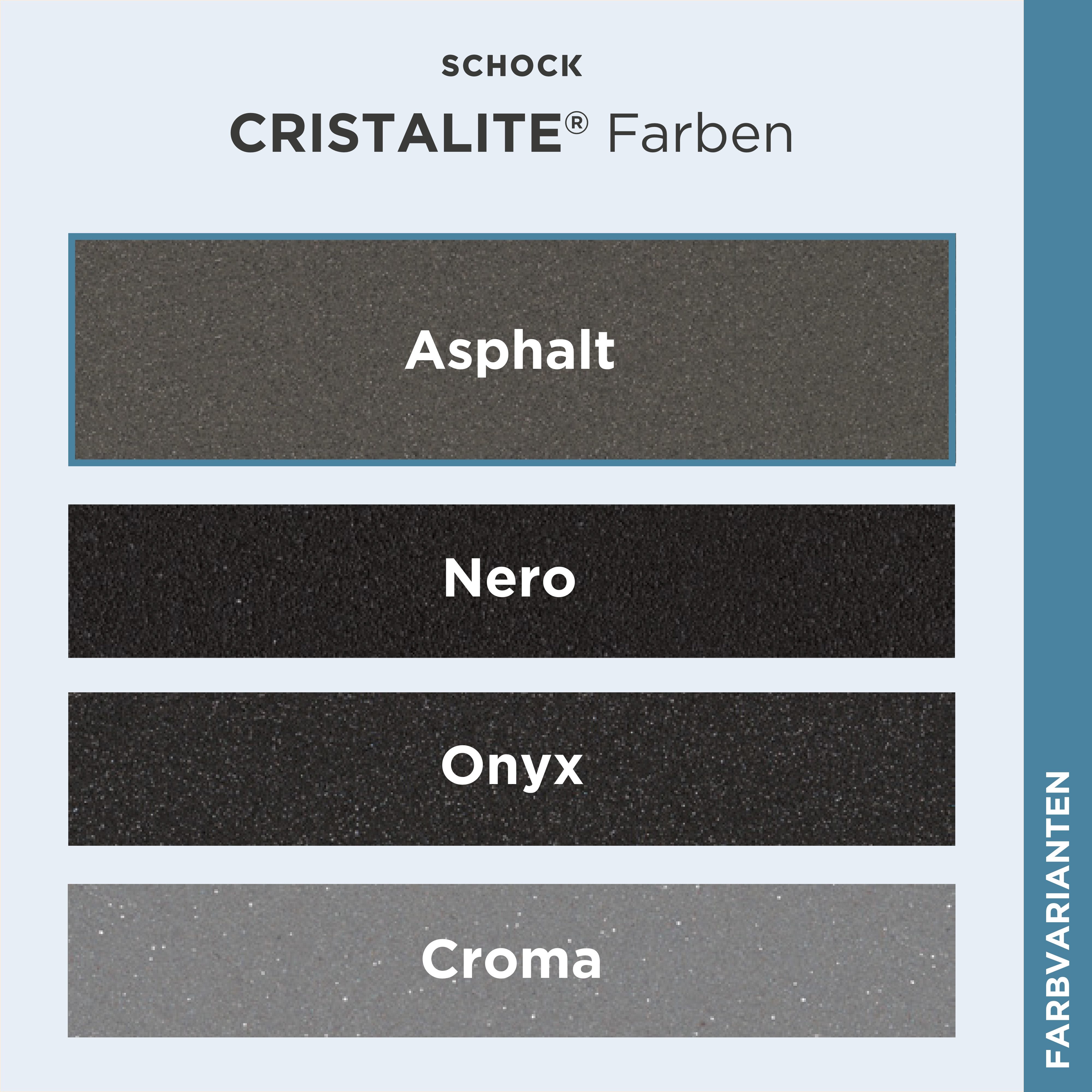 Schock Granitspüle Manhattan D-100LS, rechteckig, 78/50 cm